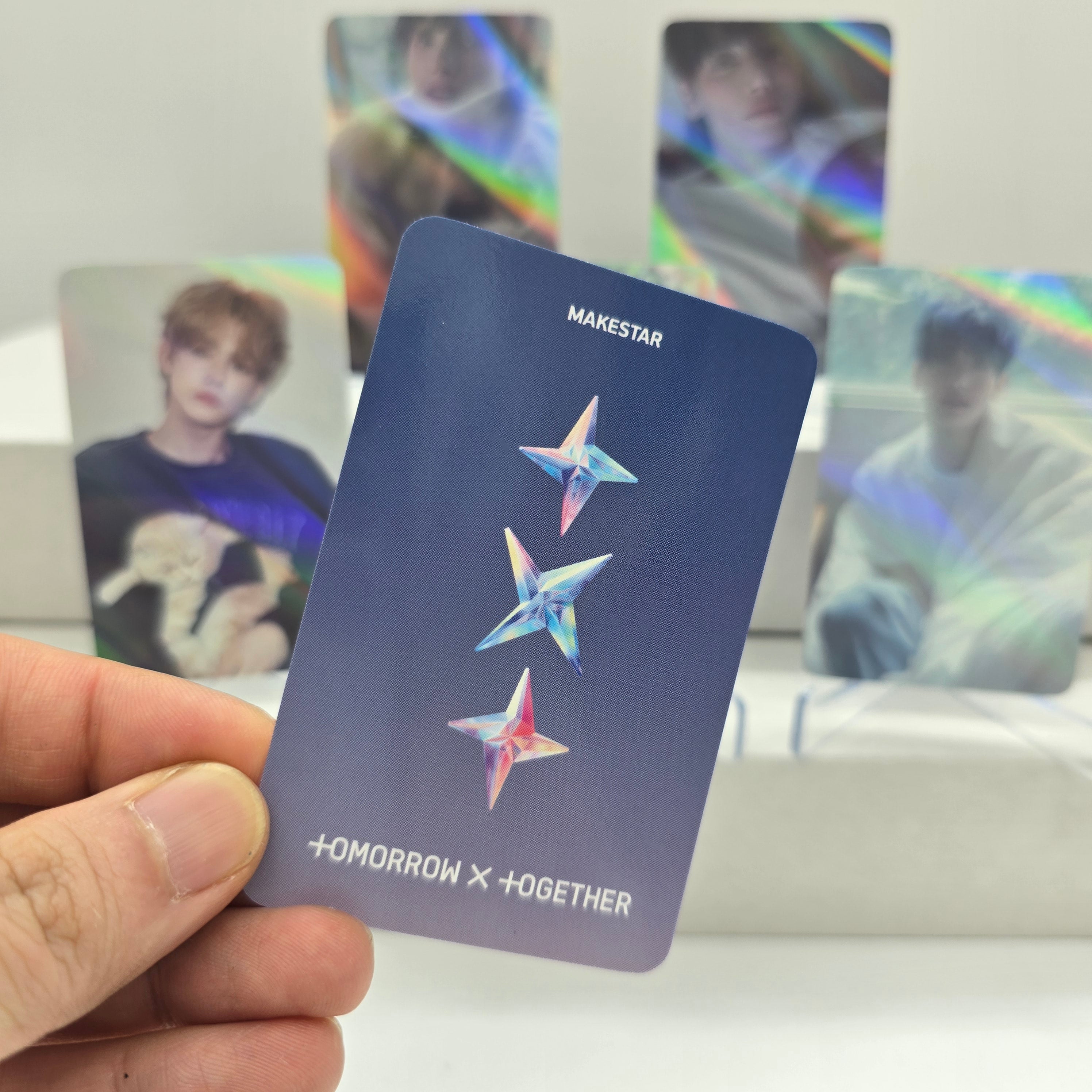 TOMORROW X TOGETHER (TXT) - THE STAR CHAPTER : SANCTUARY (ANGEL VER.) - MAKESTAR POB PHOTOCARD