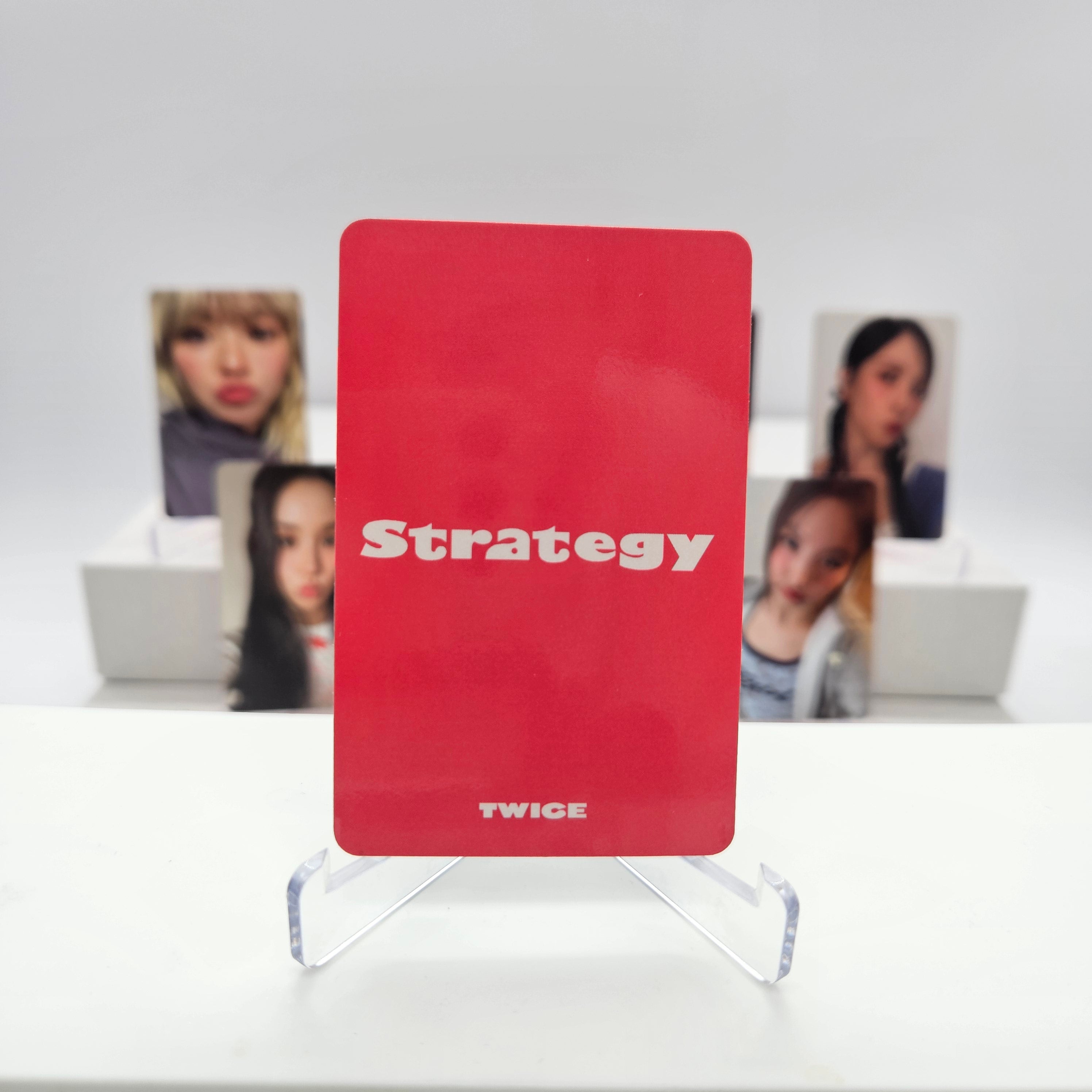 TWICE - STRATEGY - APPLE MUSIC PHOTOCARD POB