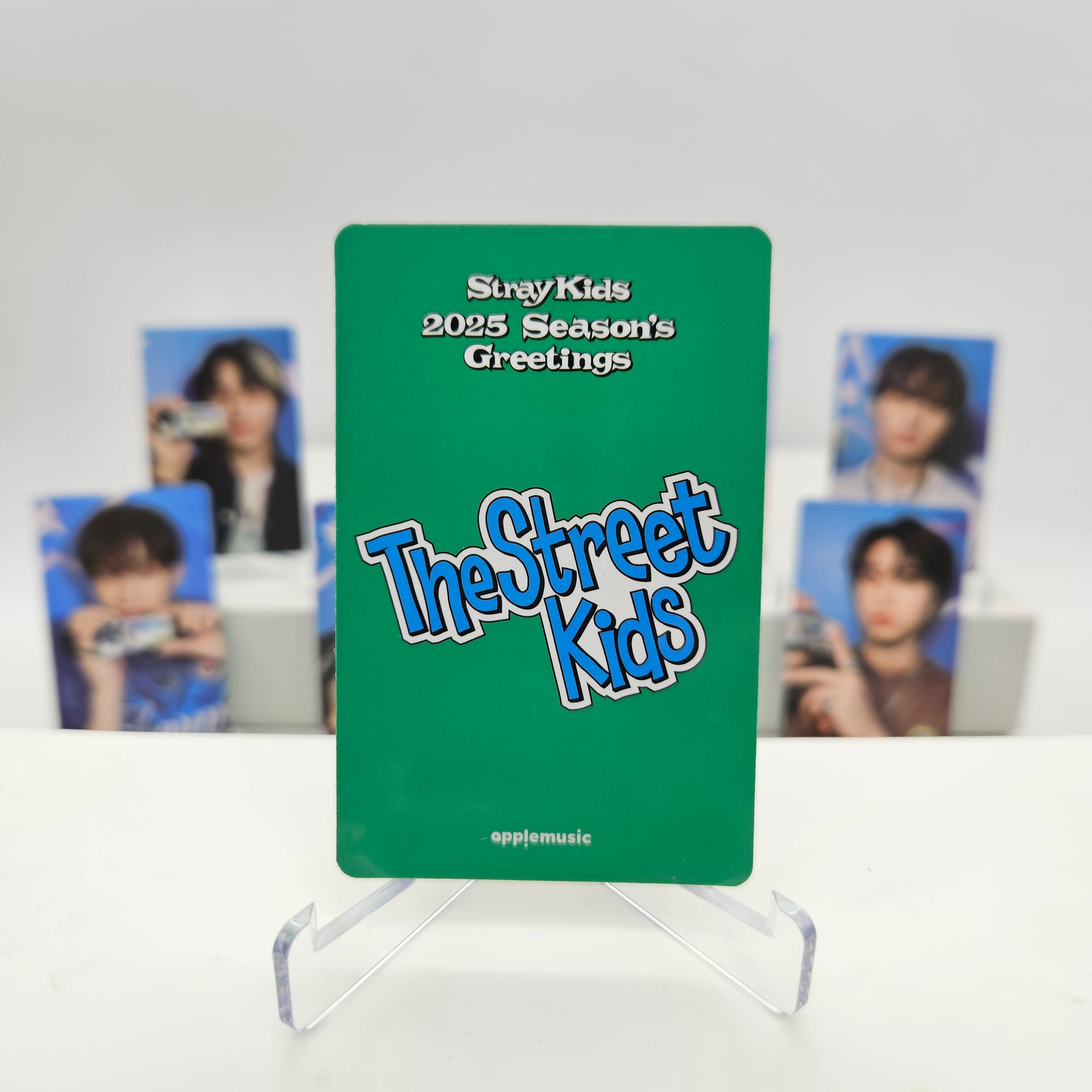 STRAY KIDS - 2025 SEASONS GREETINGS - APPLE MUSIC POB PHOTOCARD