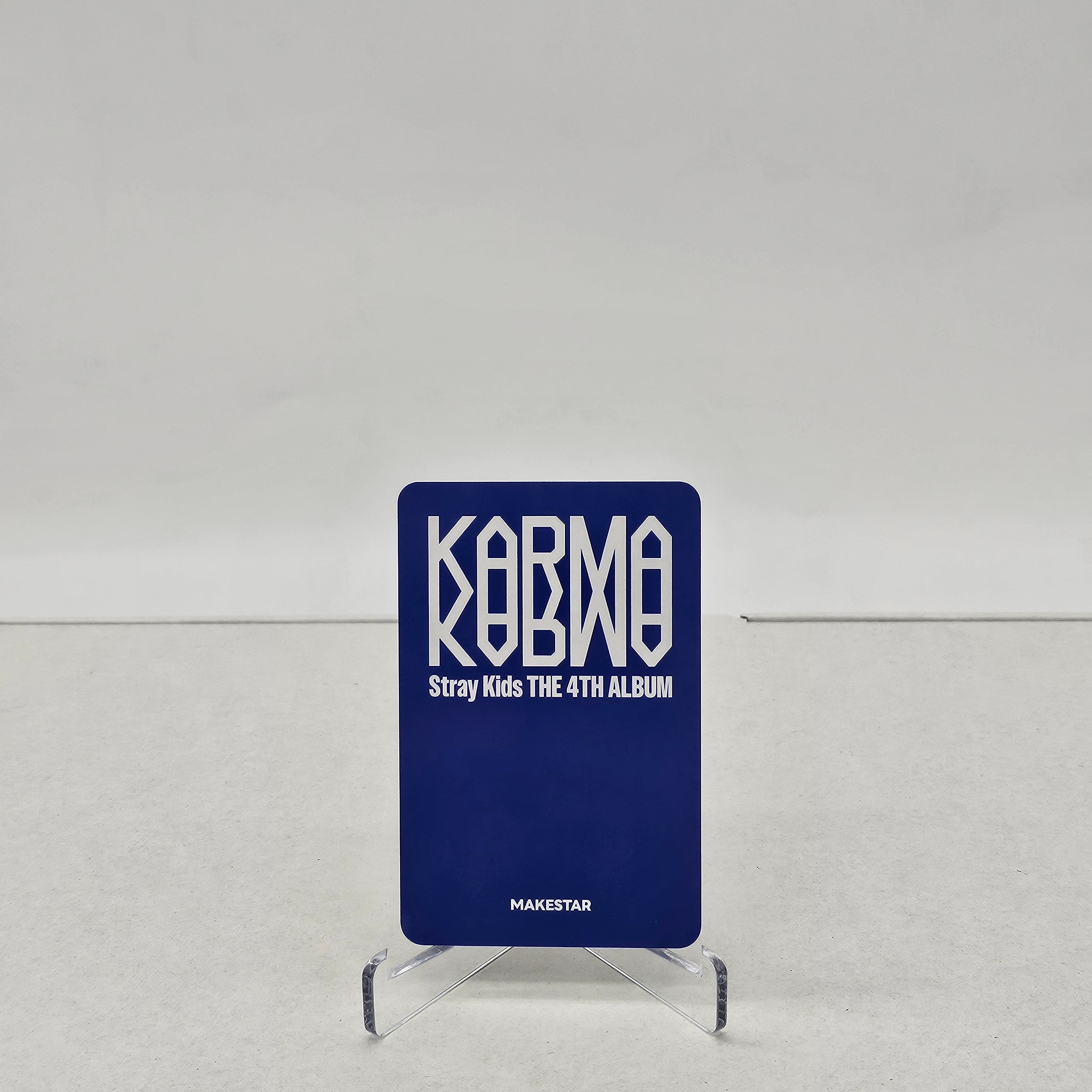 STRAY KIDS - KARMA - MAKESTAR POB PHOTOCARD