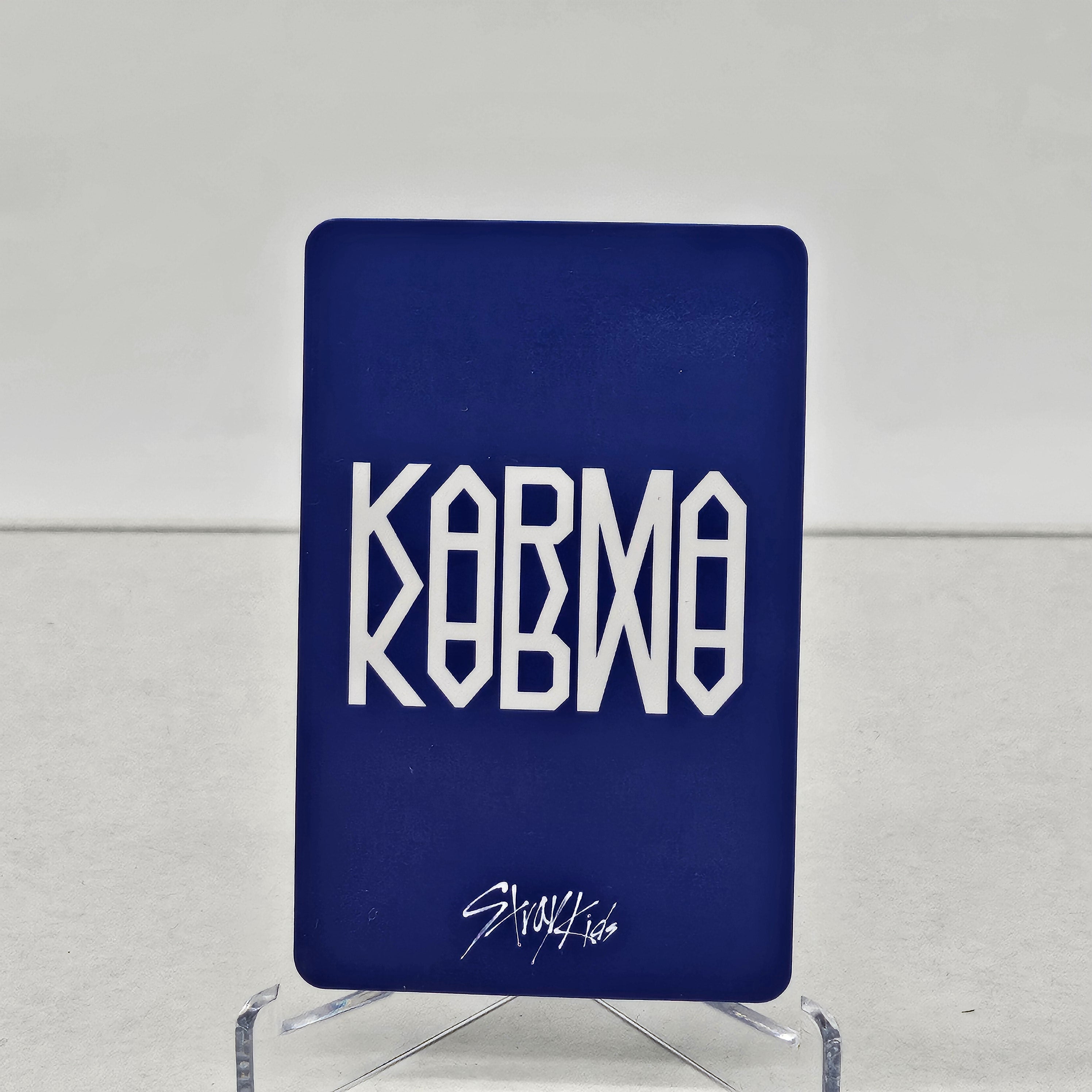 STRAY KIDS - KARMA - APPLEMUSIC POB PHOTOCARD