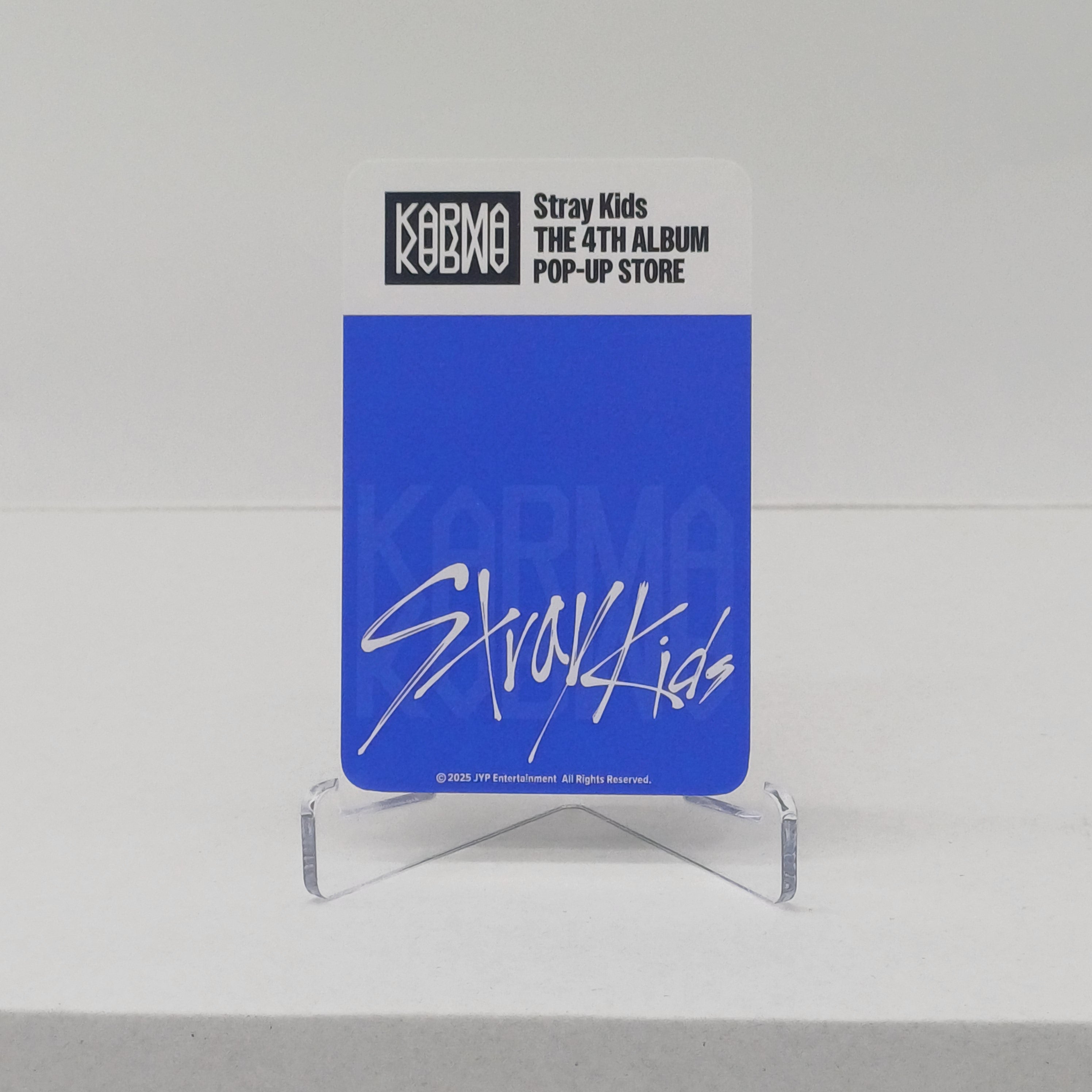 STRAY KIDS - KARMA - UNIT LUCKY DRAW SOUNDWAVE POP UP PHOTOCARD