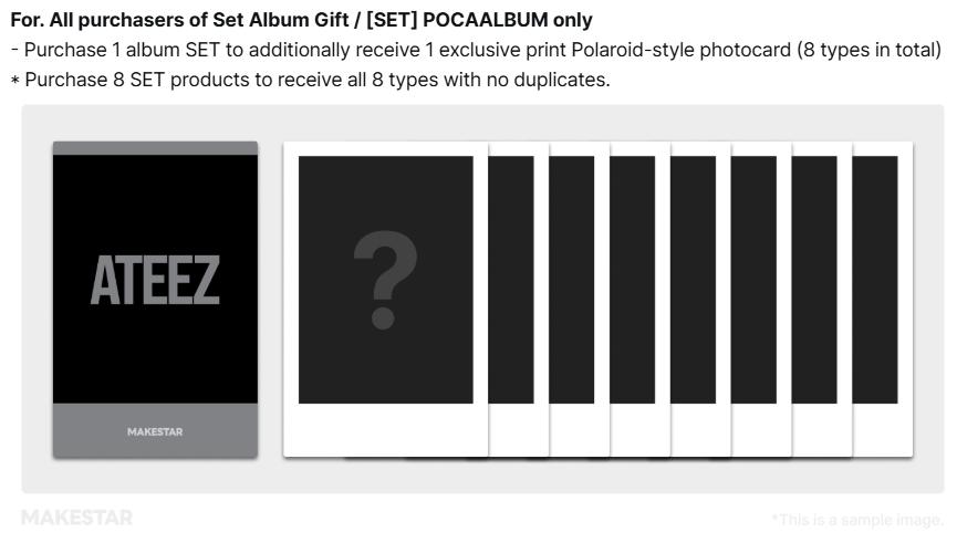 ATEEZ - [GOLDEN HOUR : Part.6] POCAALBUM + MAKESTAR POB