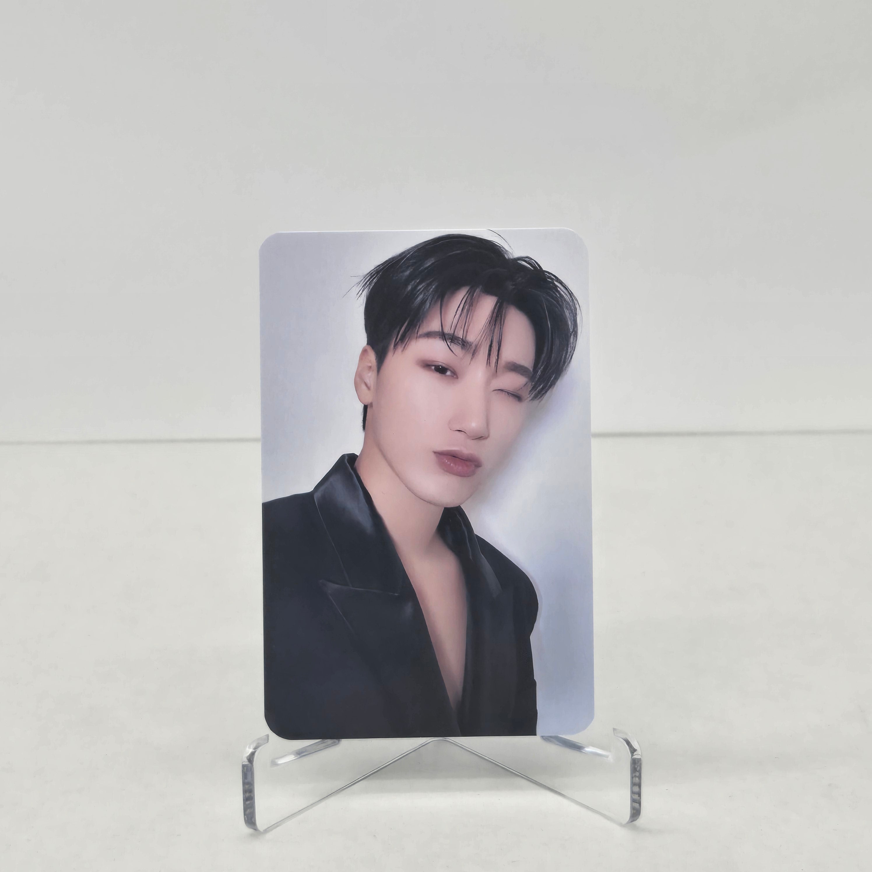 ATEEZ - GOLDEN HOUR : PART.2 - fanplee PHOTOCARD (BLACK BACKSIDE)