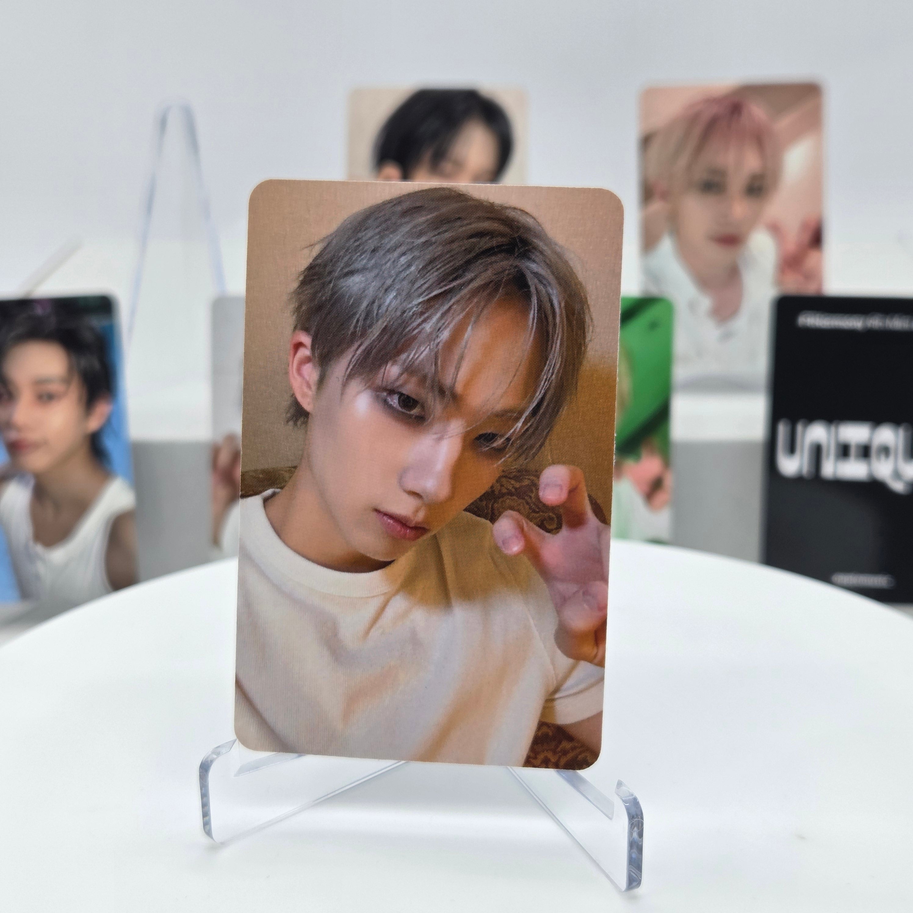 P1HARMONY - UNIQUE - APPLEMUSIC POB PHOTOCARD