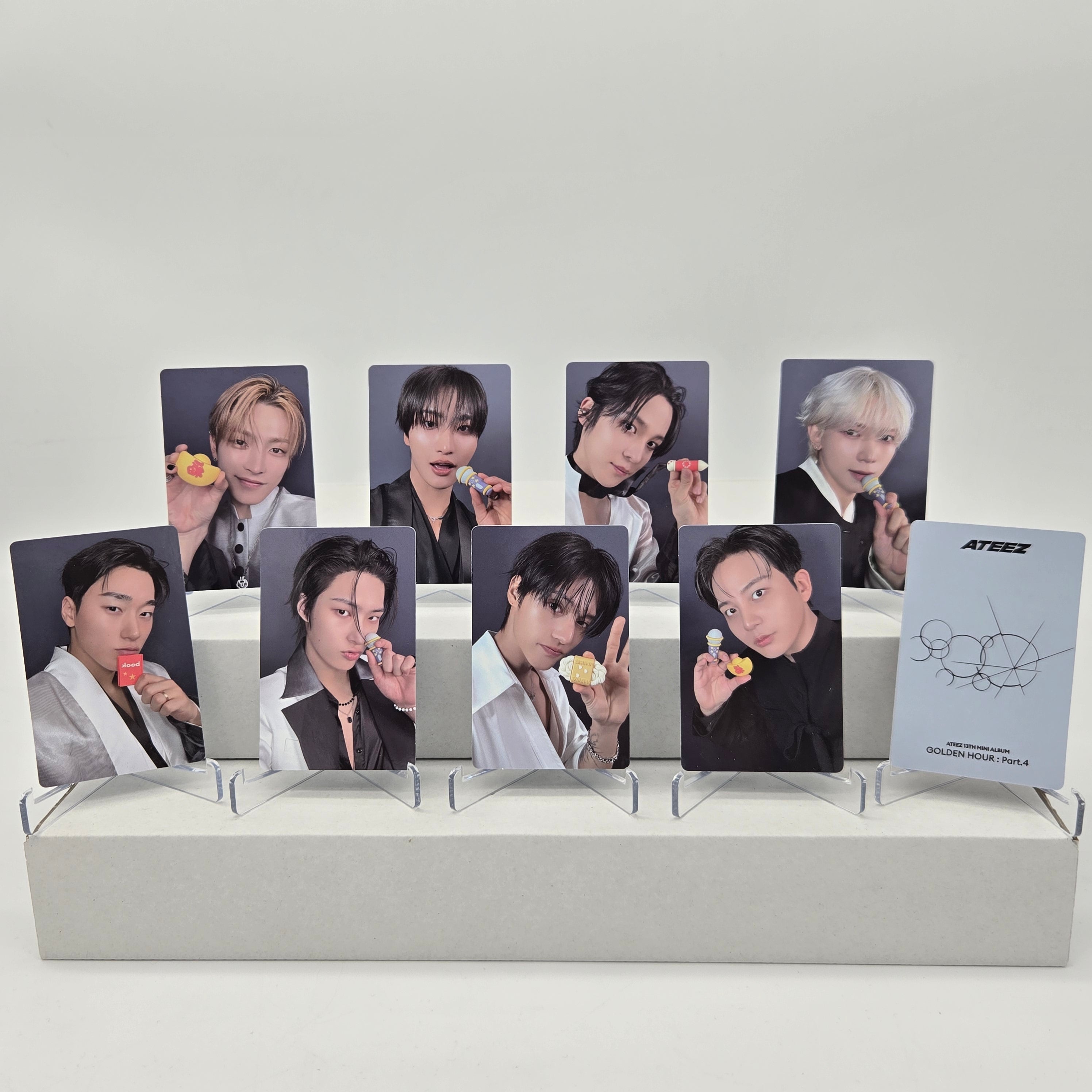 ATEEZ - GOLDEN HOUR : PART.4 - TOKTOQ POB PHOTOCARD (STANDARD VER.)