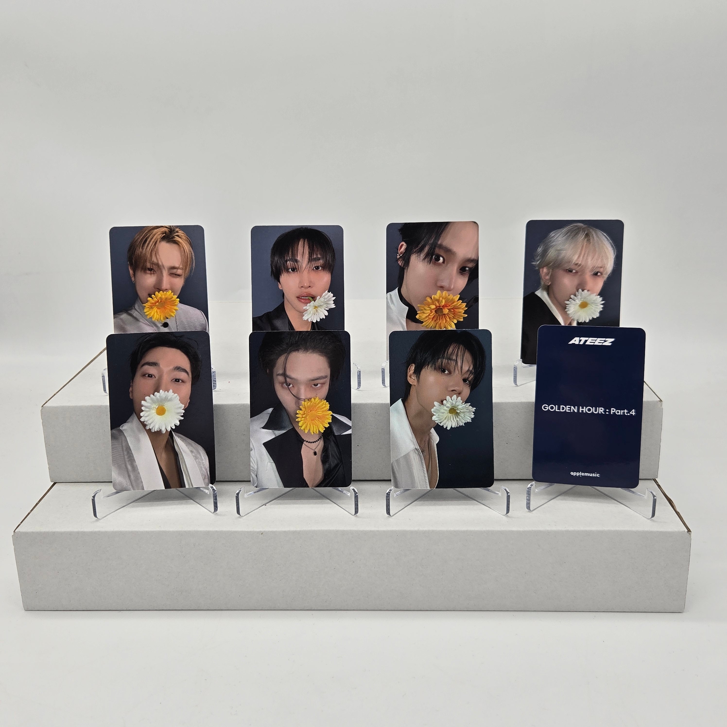 ATEEZ - GOLDEN HOUR : PART.4 - APPLEMUSIC POB PHOTOCARD (STANDARD VER.)