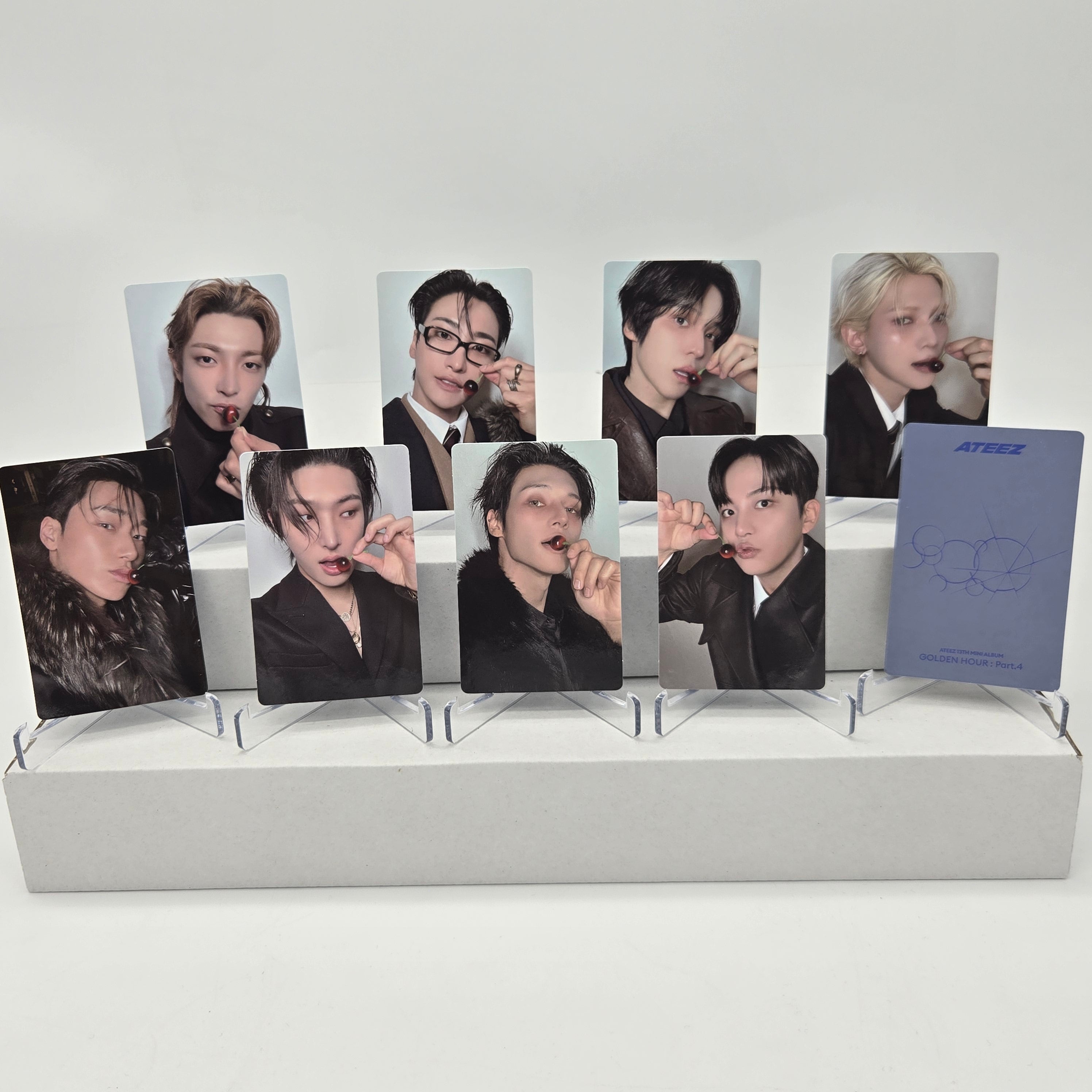 ATEEZ - GOLDEN HOUR : PART.4 - TOKTOQ POB PHOTOCARD (DIGIPACK VER.)