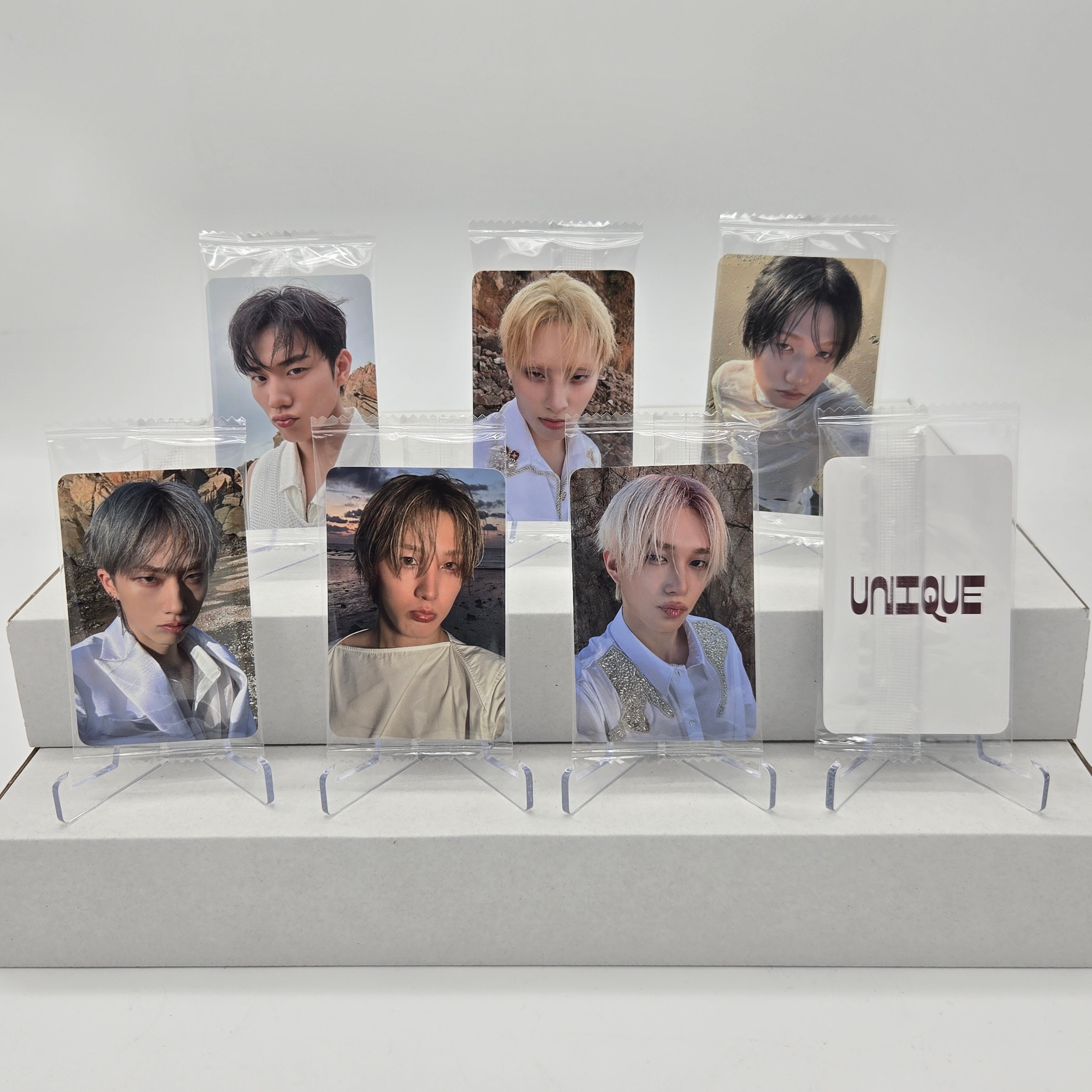 P1HARMONY - UNIQUE - KTOWN4U POB PHOTOCARD (LIGHT KEYRING Ver.)