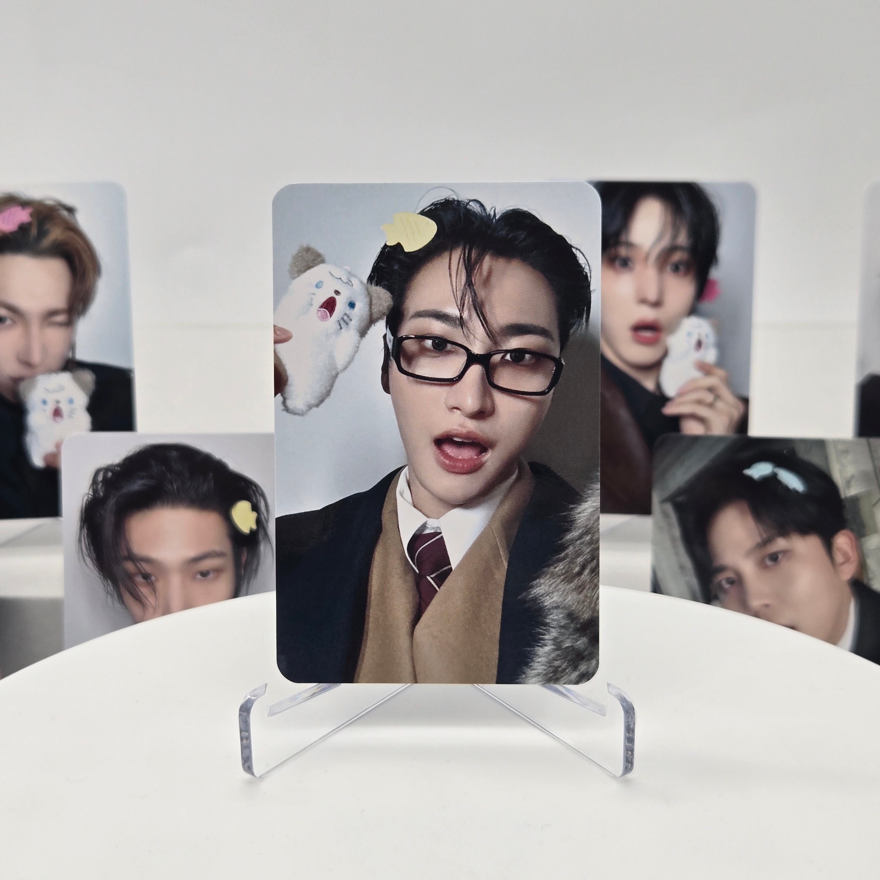 ATEEZ - GOLDEN HOUR : PART.4 - MAKESTAR POB PHOTOCARD (MEOW VER.)