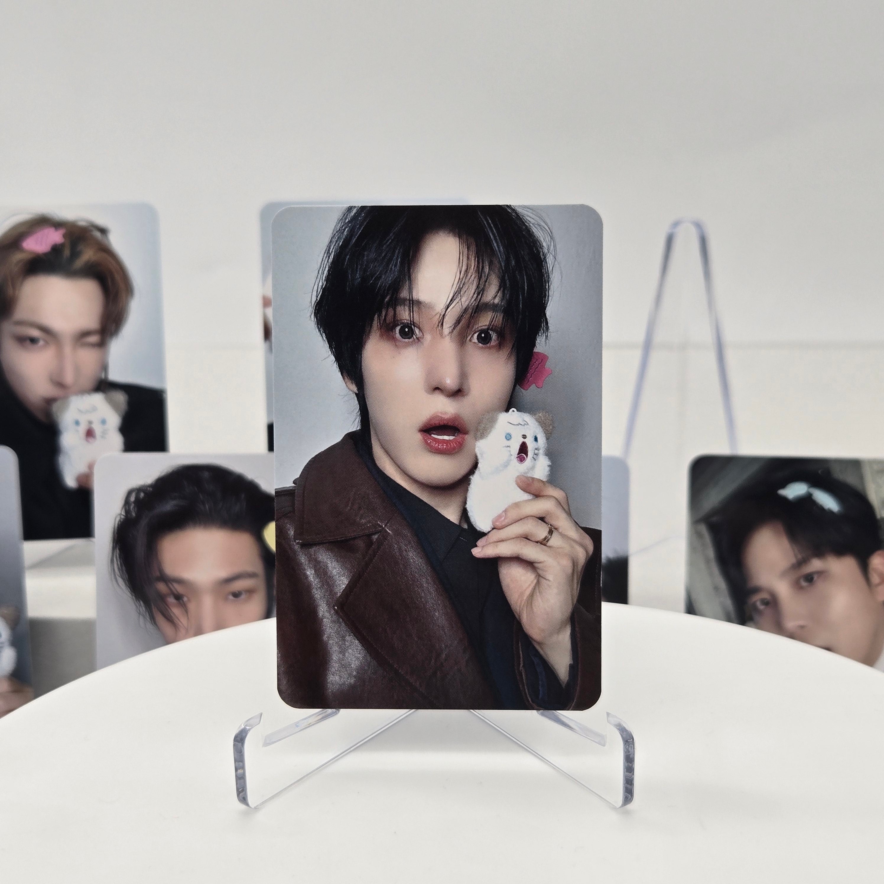 ATEEZ - GOLDEN HOUR : PART.4 - MAKESTAR POB PHOTOCARD (MEOW VER.)