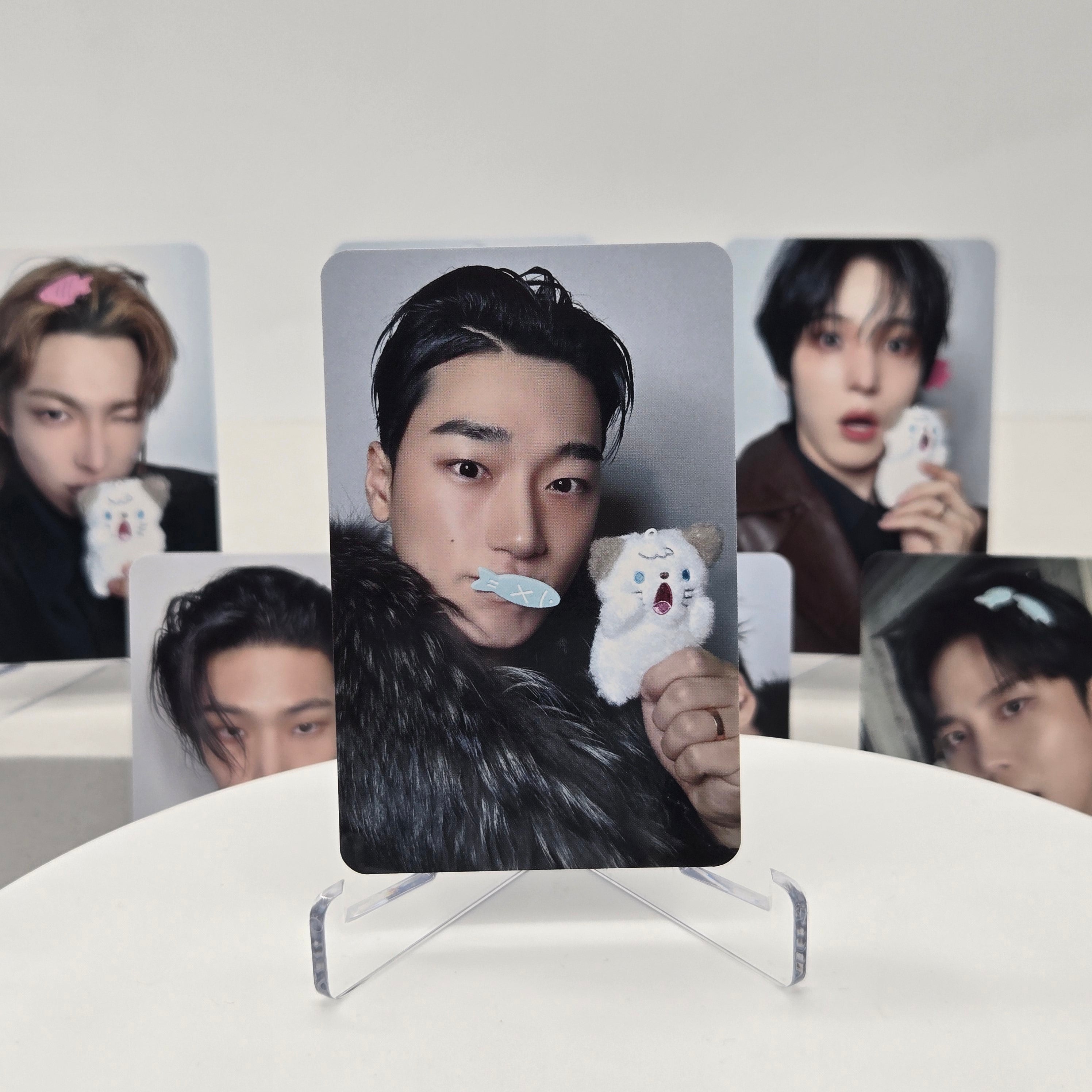 ATEEZ - GOLDEN HOUR : PART.4 - MAKESTAR POB PHOTOCARD (MEOW VER