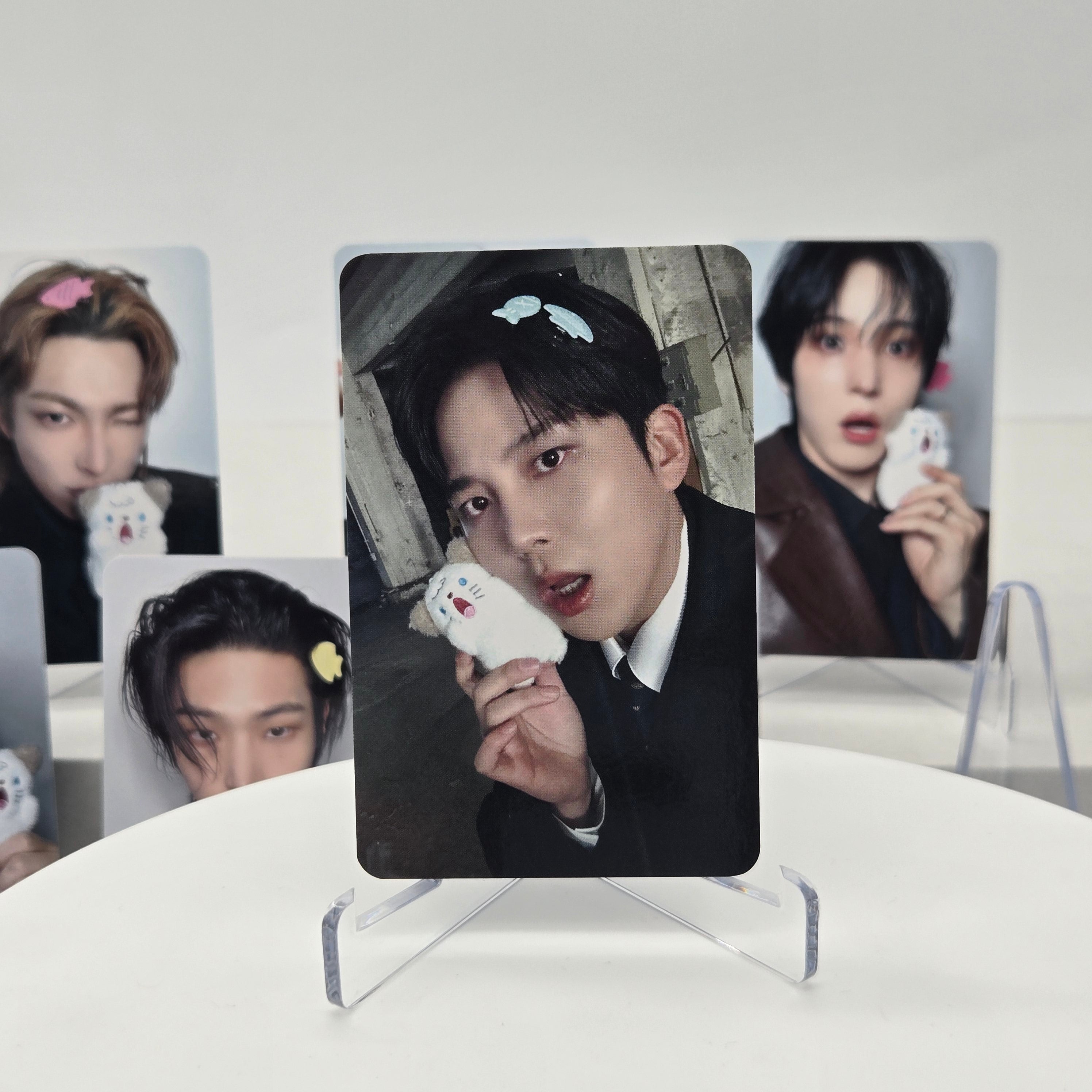 ATEEZ - GOLDEN HOUR : PART.4 - MAKESTAR POB PHOTOCARD (MEOW VER.)