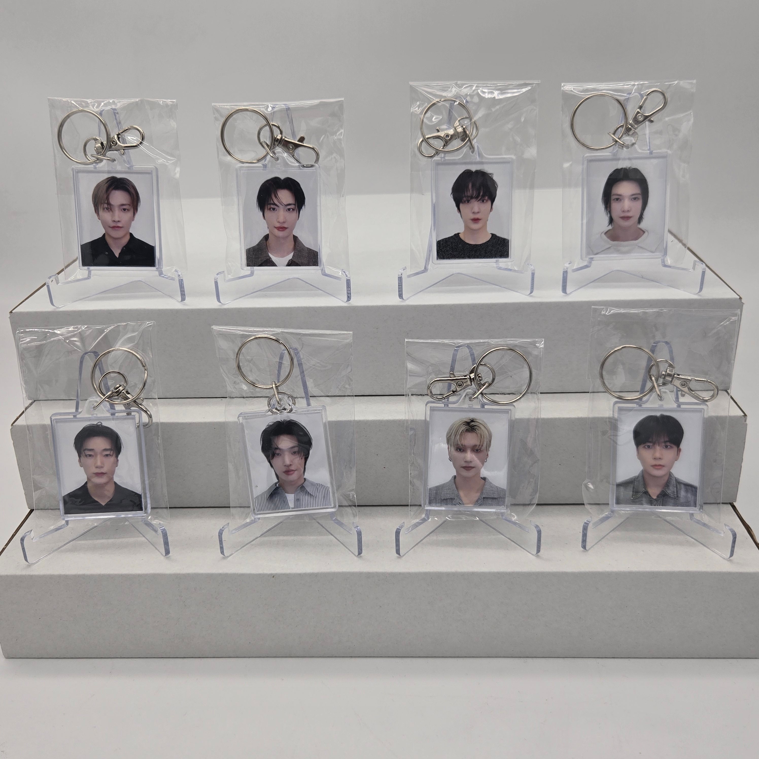 ATEEZ - GOLDEN HOUR : PART.3 - SOUNDWAVE ID PHOTO KEYRING POB