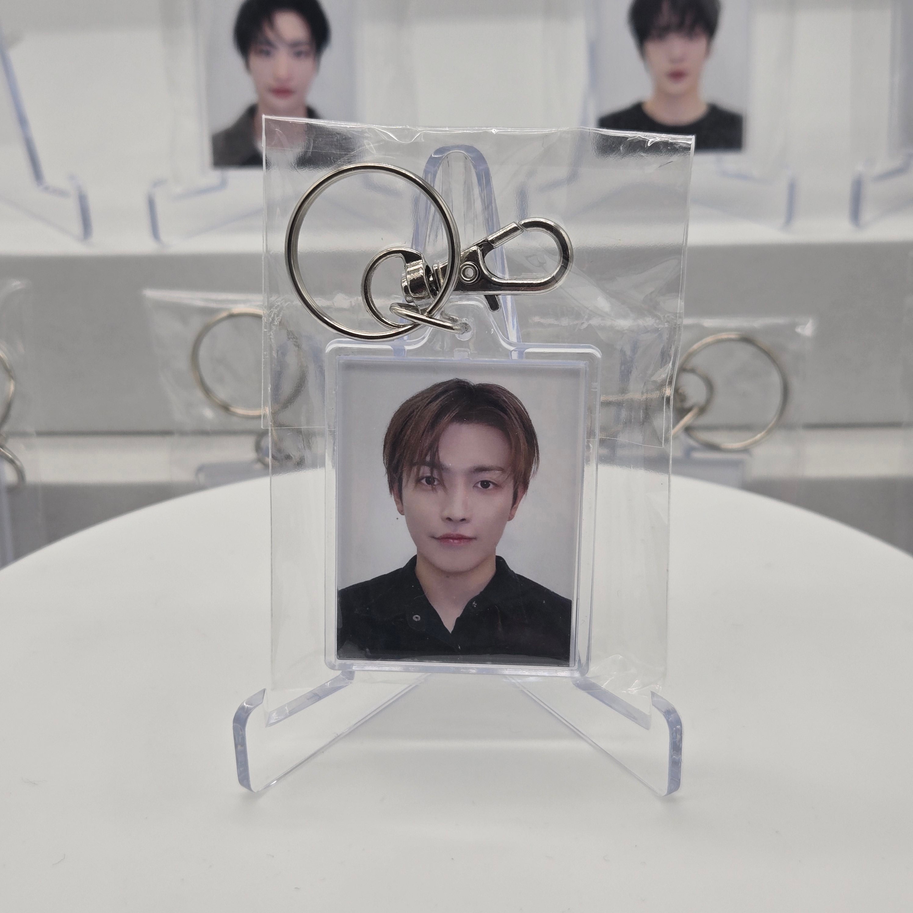 ATEEZ - GOLDEN HOUR : PART.3 - SOUNDWAVE ID PHOTO KEYRING POB