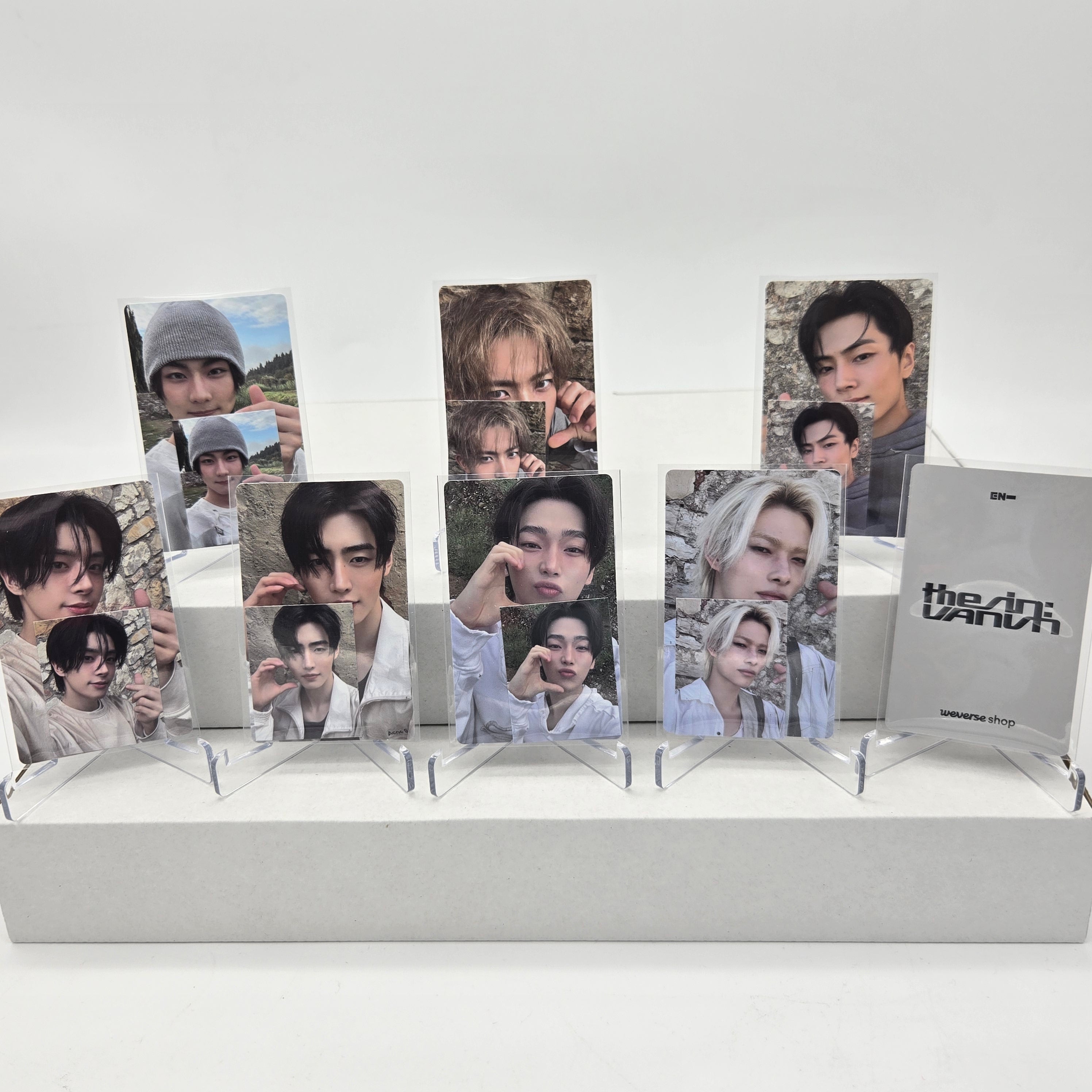 ENHYPEN - 7TH MINI ALBUM [THE SIN : VANISH] - WEVERSE POB PHOTOCARD (FUGITIVES VER.)