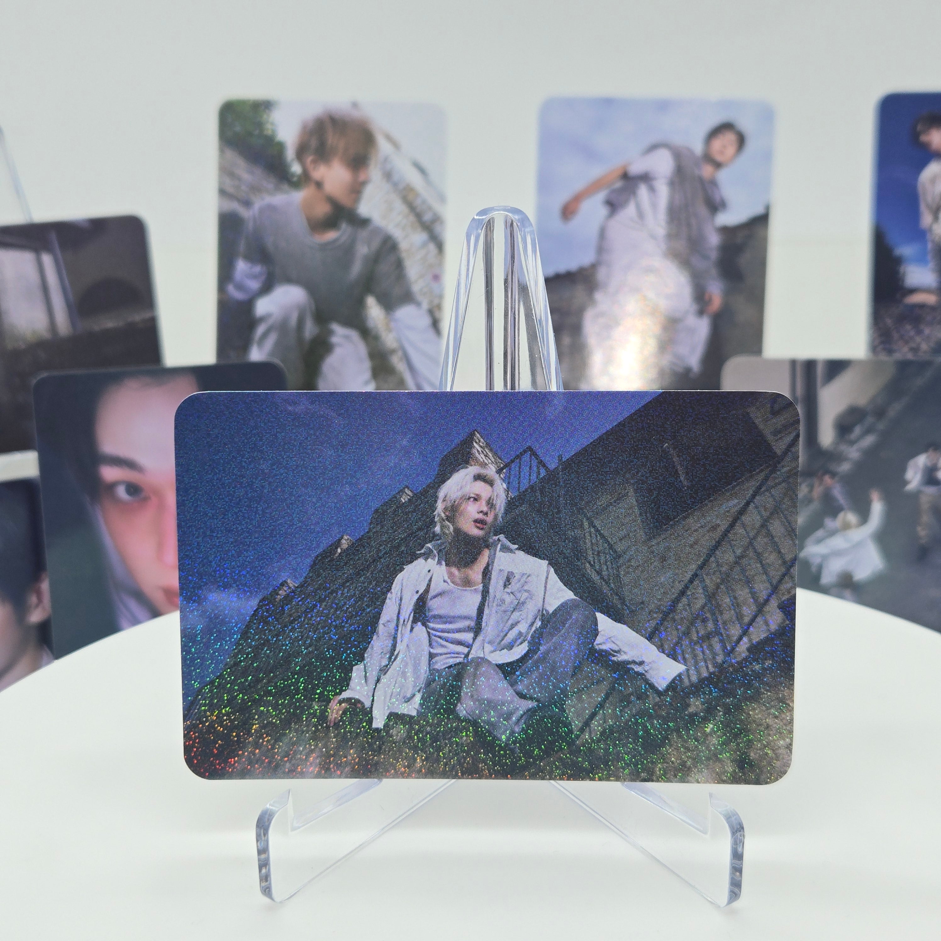 ENHYPEN - 7TH MINI ALBUM [THE SIN : VANISH] - MUSIC PLANT POB PHOTOCARD (GLITTER VER.)