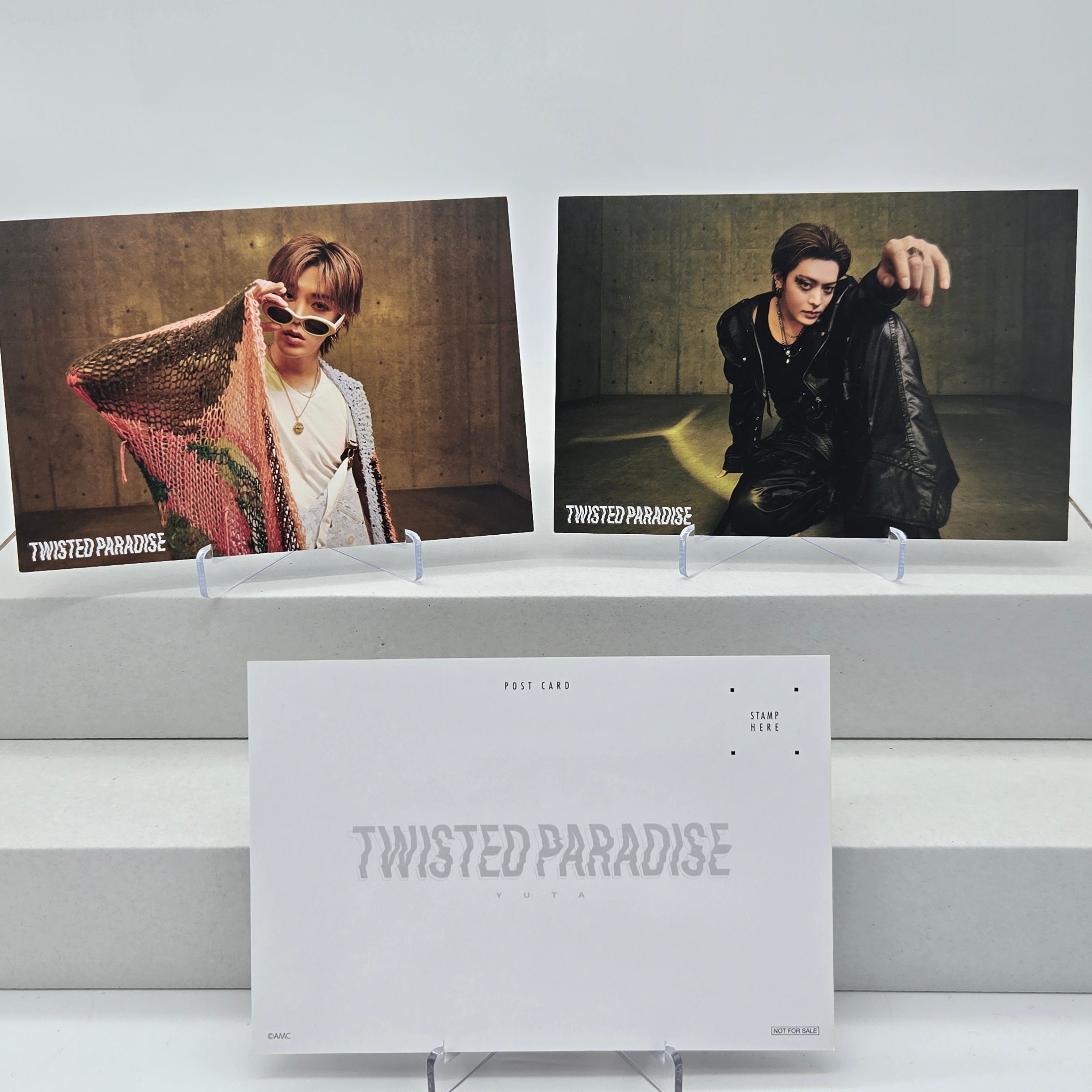 YUTA (NCT) - TWISTED PARADISE (JAPANESE ALBUM) - POB POSTCARD