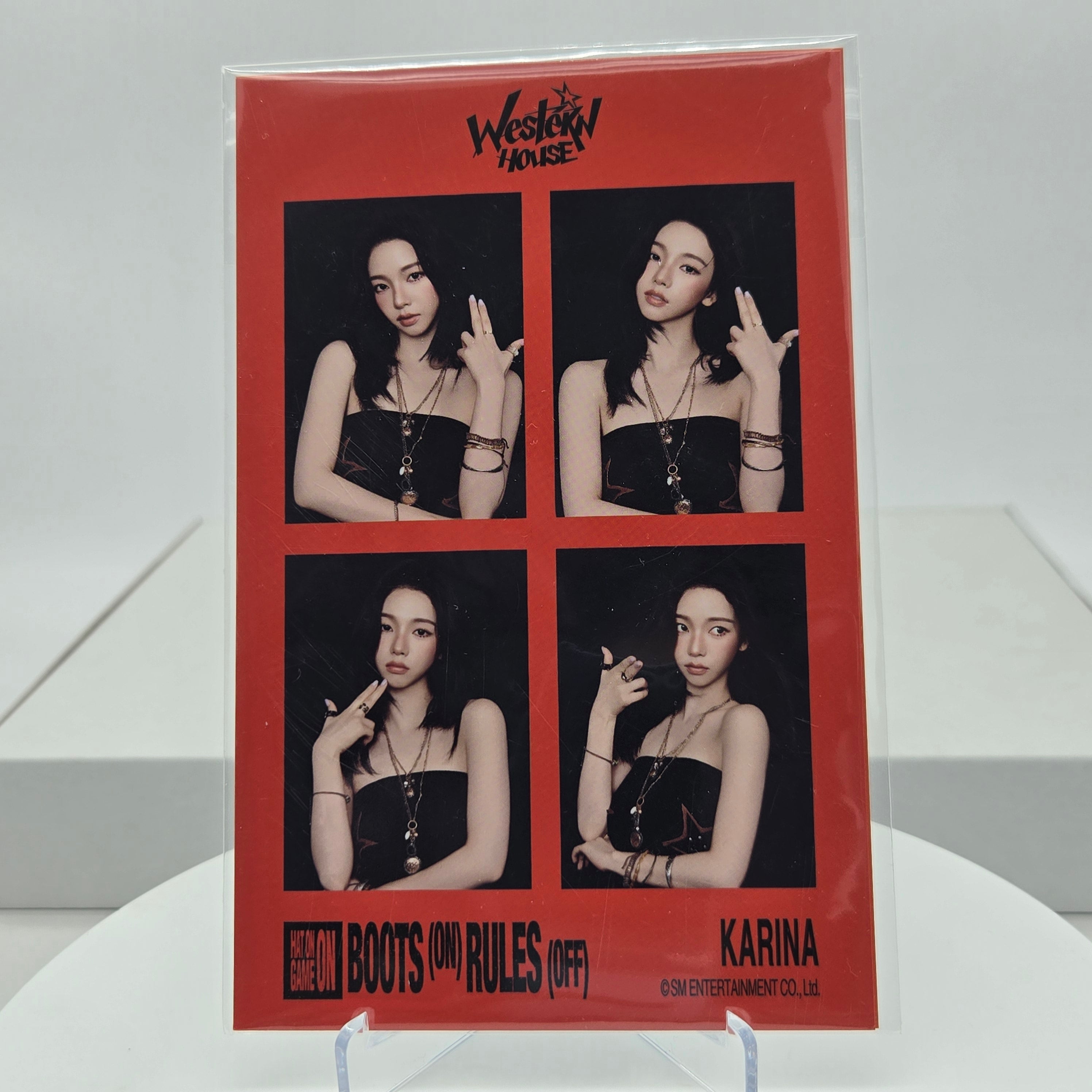 Aespa - 4-CUT-PHOTO Set [2026 SEASON'S GREETINGS OFFICIAL MD] - KARINA