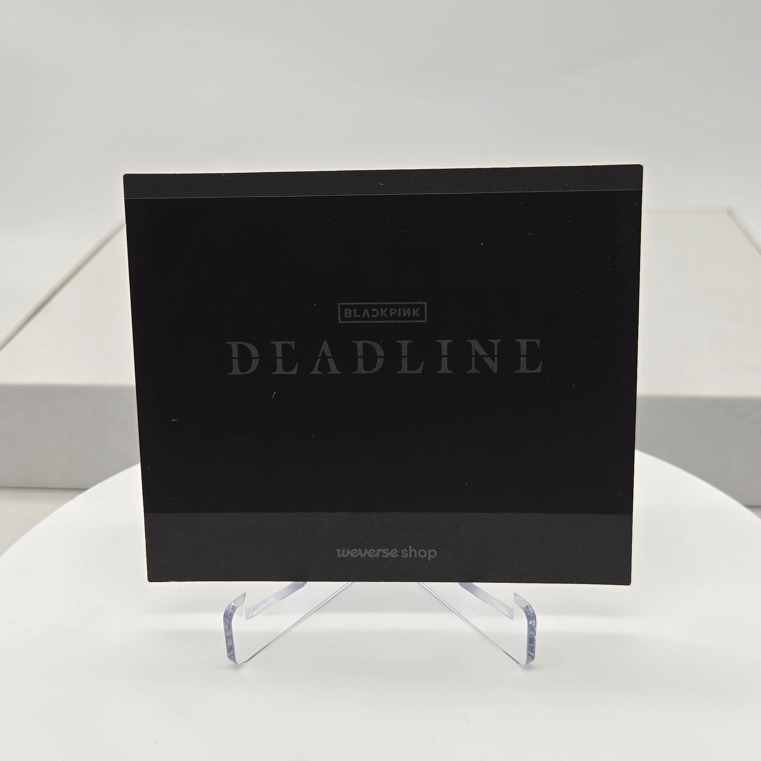 BLACKPINK - 3RD MINI ALBUM [DEADLINE] - WEVERSE POB GROUP POLAROID