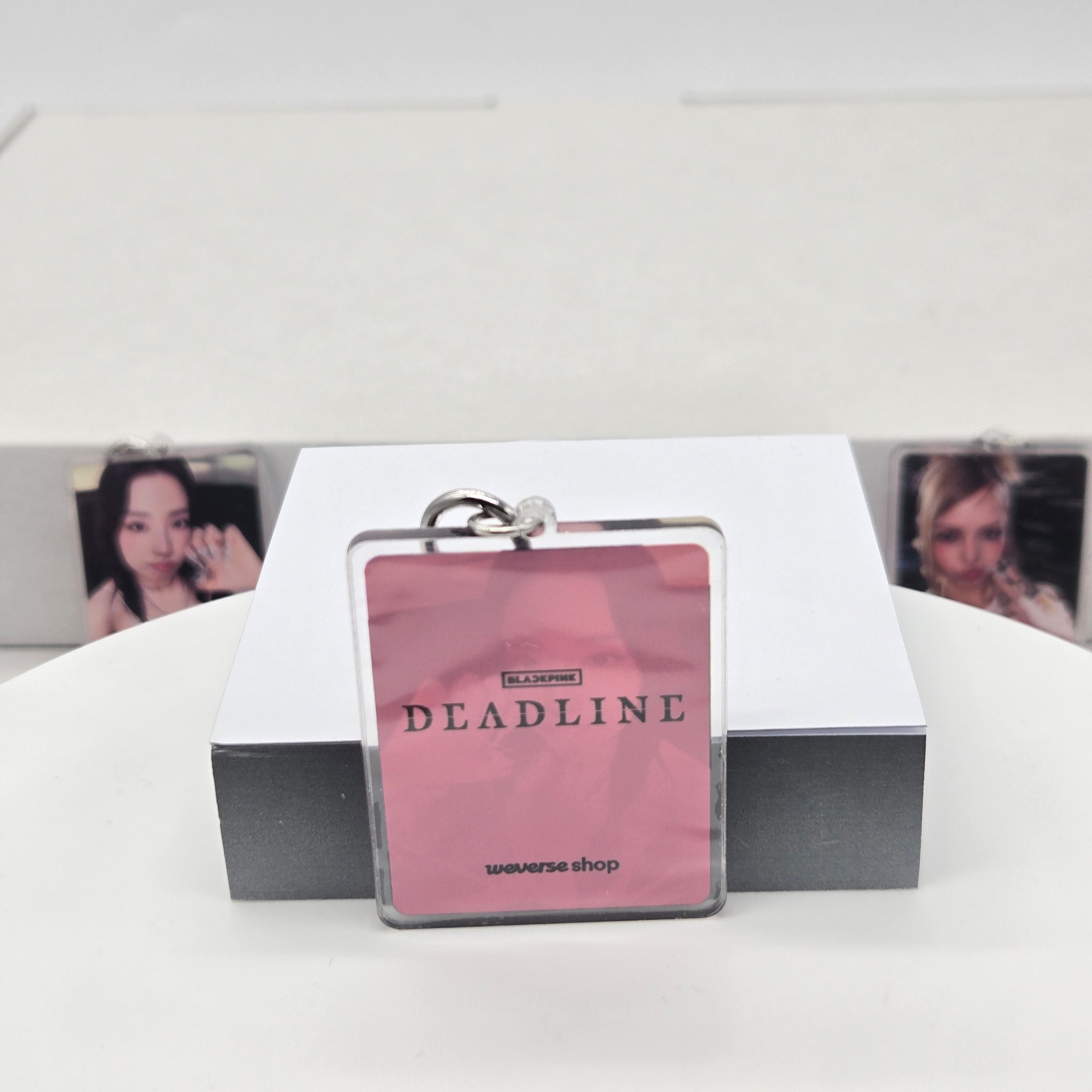 BLACKPINK - 3RD MINI ALBUM [DEADLINE] - WEVERSE POB KEYRING