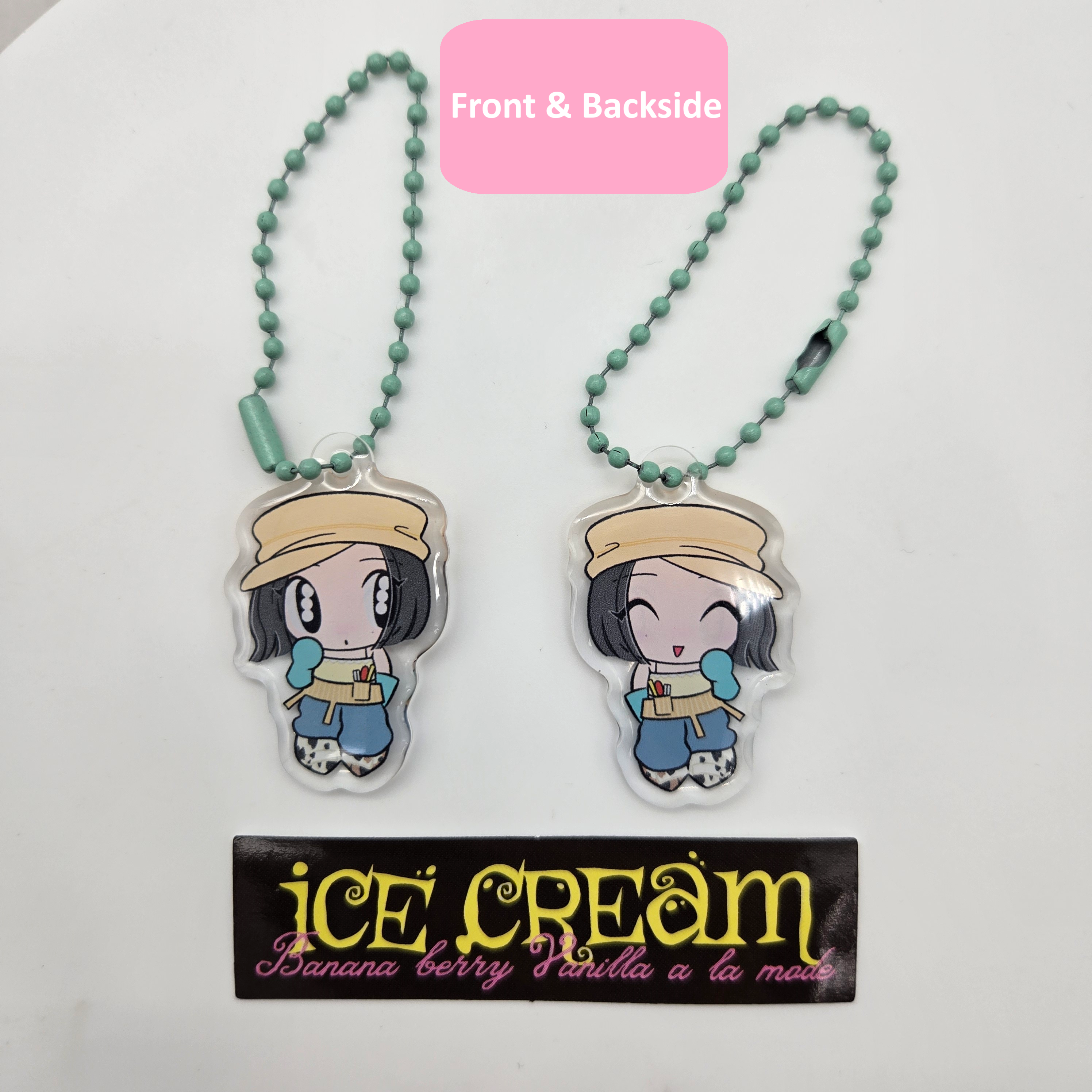 YUNA (ITZY) - 1ST MINI ALBUM [ICE CREAM] - POB KEYRING