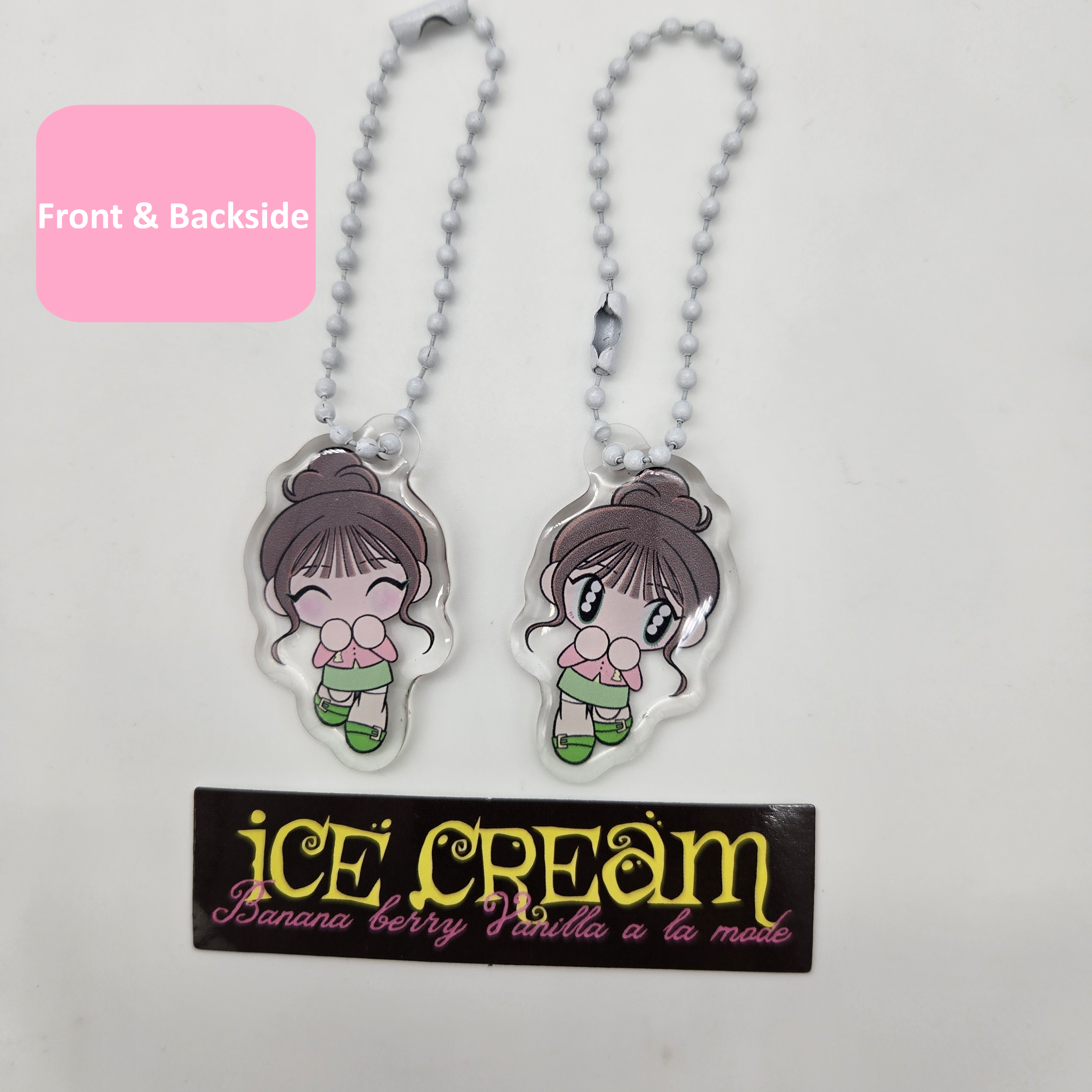 YUNA (ITZY) - 1ST MINI ALBUM [ICE CREAM] - POB KEYRING