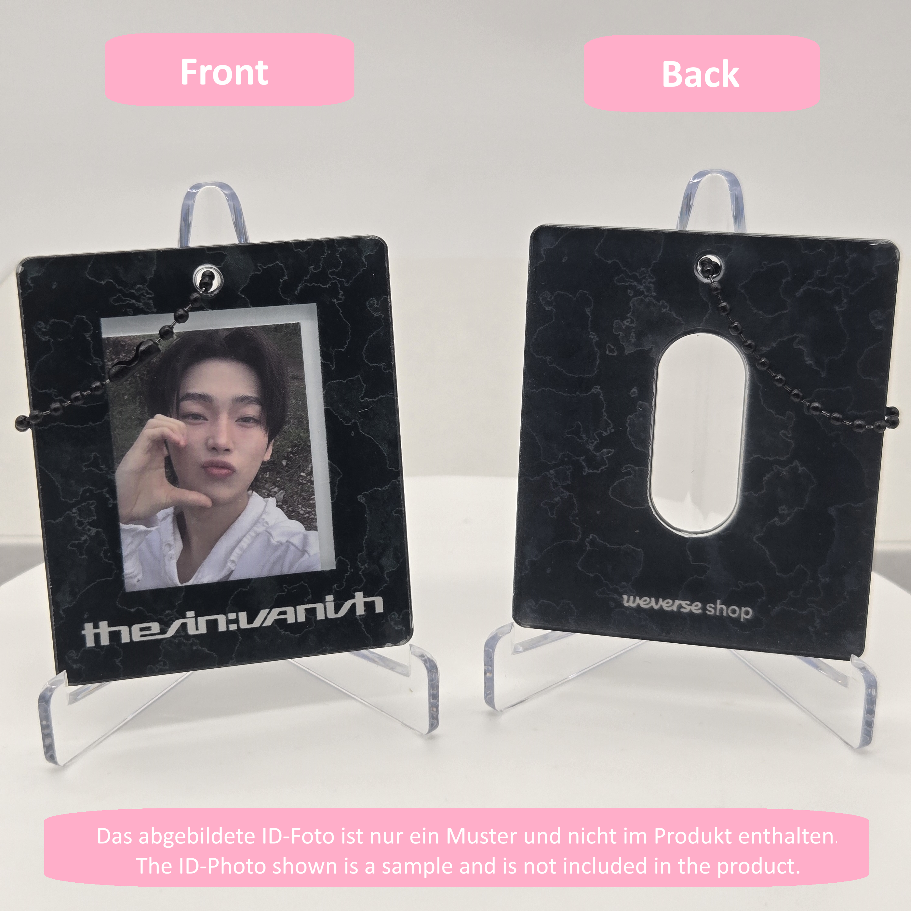ENHYPEN - 7TH MINI ALBUM [THE SIN : VANISH] - WEVERSE POB ACRYLIC ID PHOTO FRAME