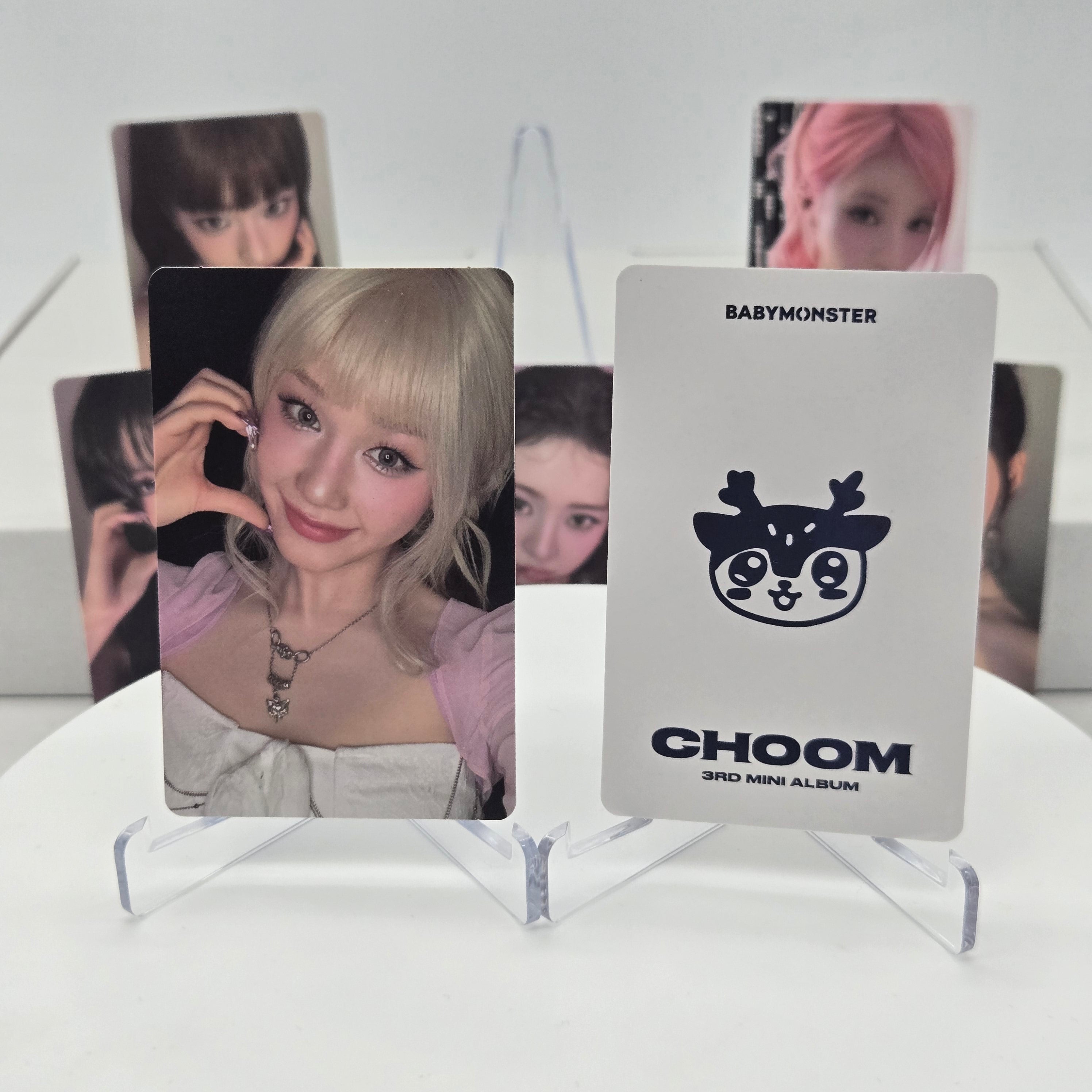 BABYMONSTER - 3RD MINI ALBUM [CHOOM] - POB PHOTOCARD