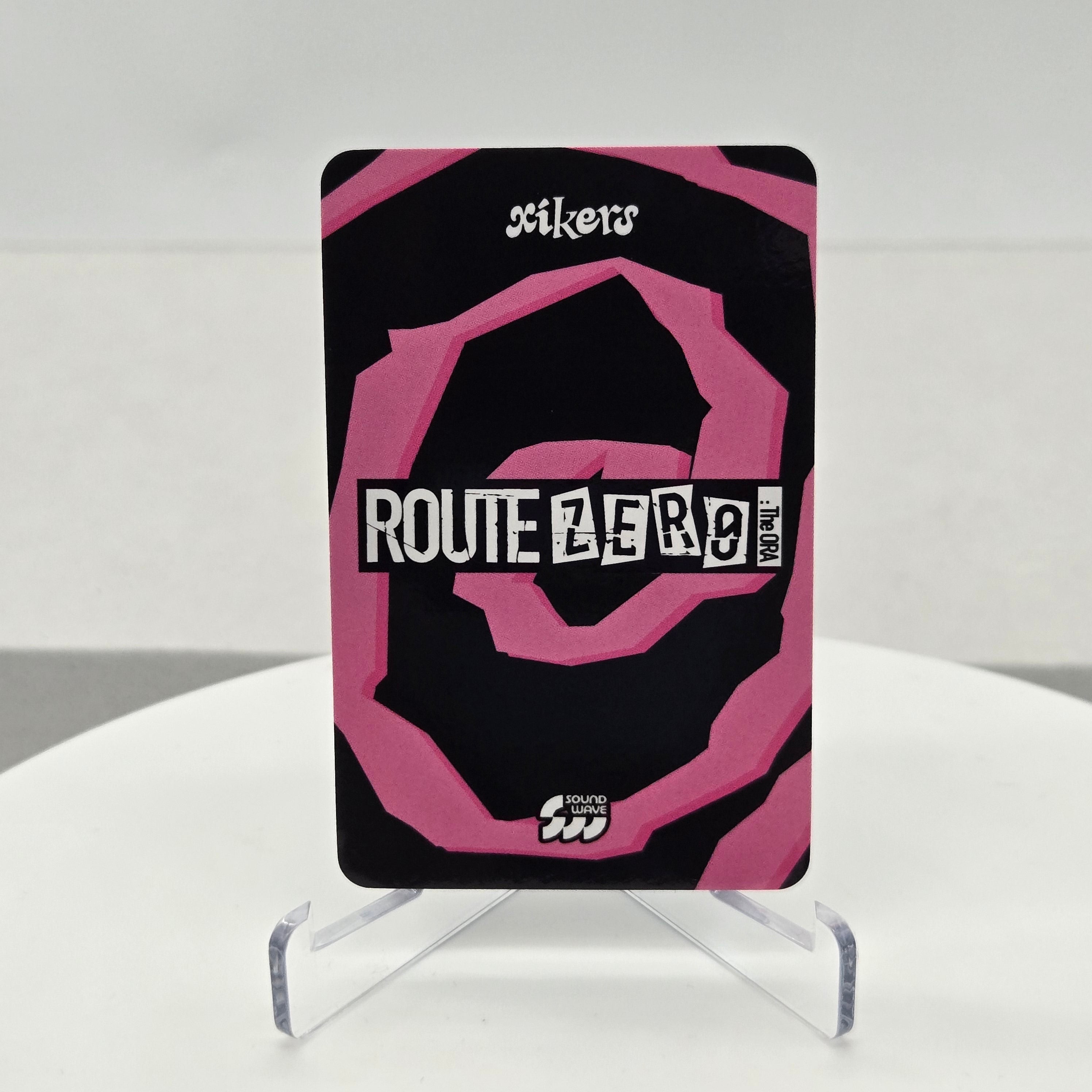 XIKERS - 7TH MINI ALBUM [ROUTE ZERO : The ORA] - SOUNDWAVE POB YECHAN PHOTOCARD (SPECIAL VER.)