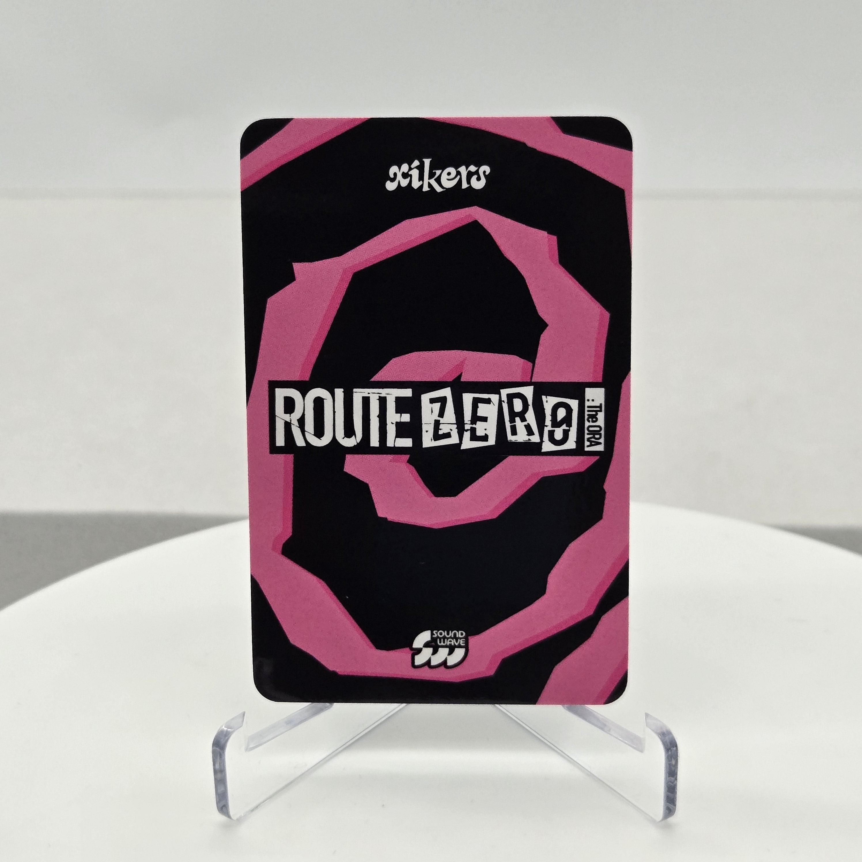 XIKERS - 7TH MINI ALBUM [ROUTE ZERO : The ORA] - SOUNDWAVE POB SEEUN PHOTOCARD (STANDARD VER.)