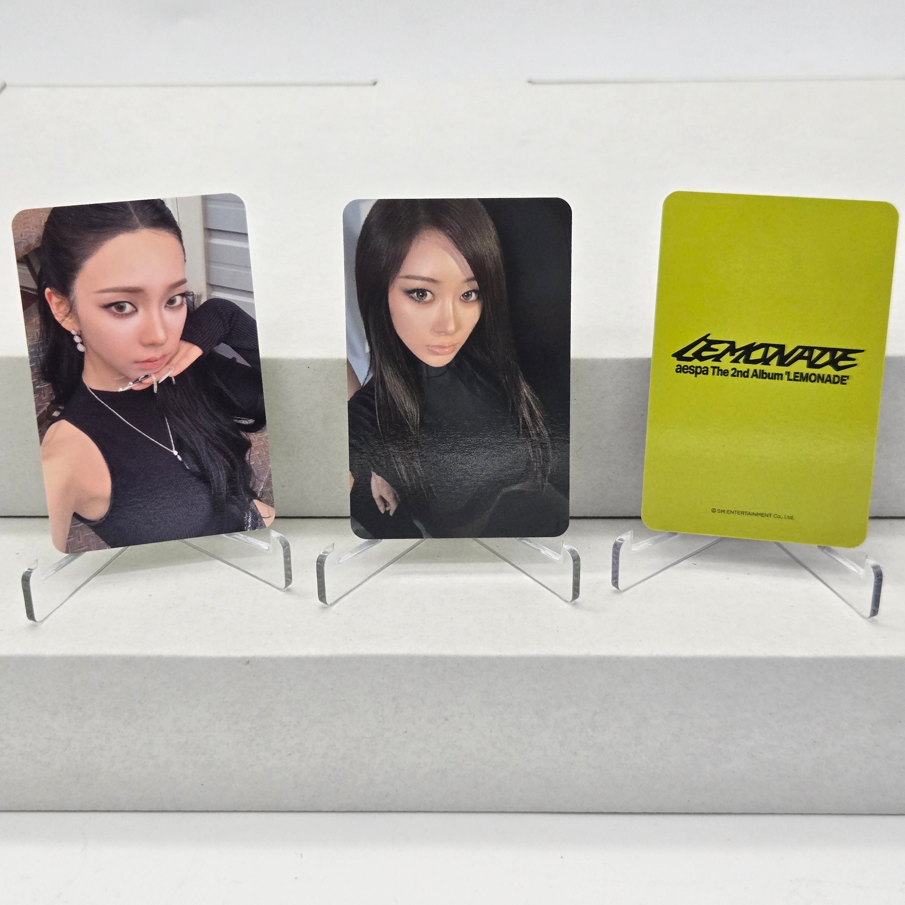 AESPA - The 2nd Album [LEMONADE] - WITHMUU POB PHOTOCARD