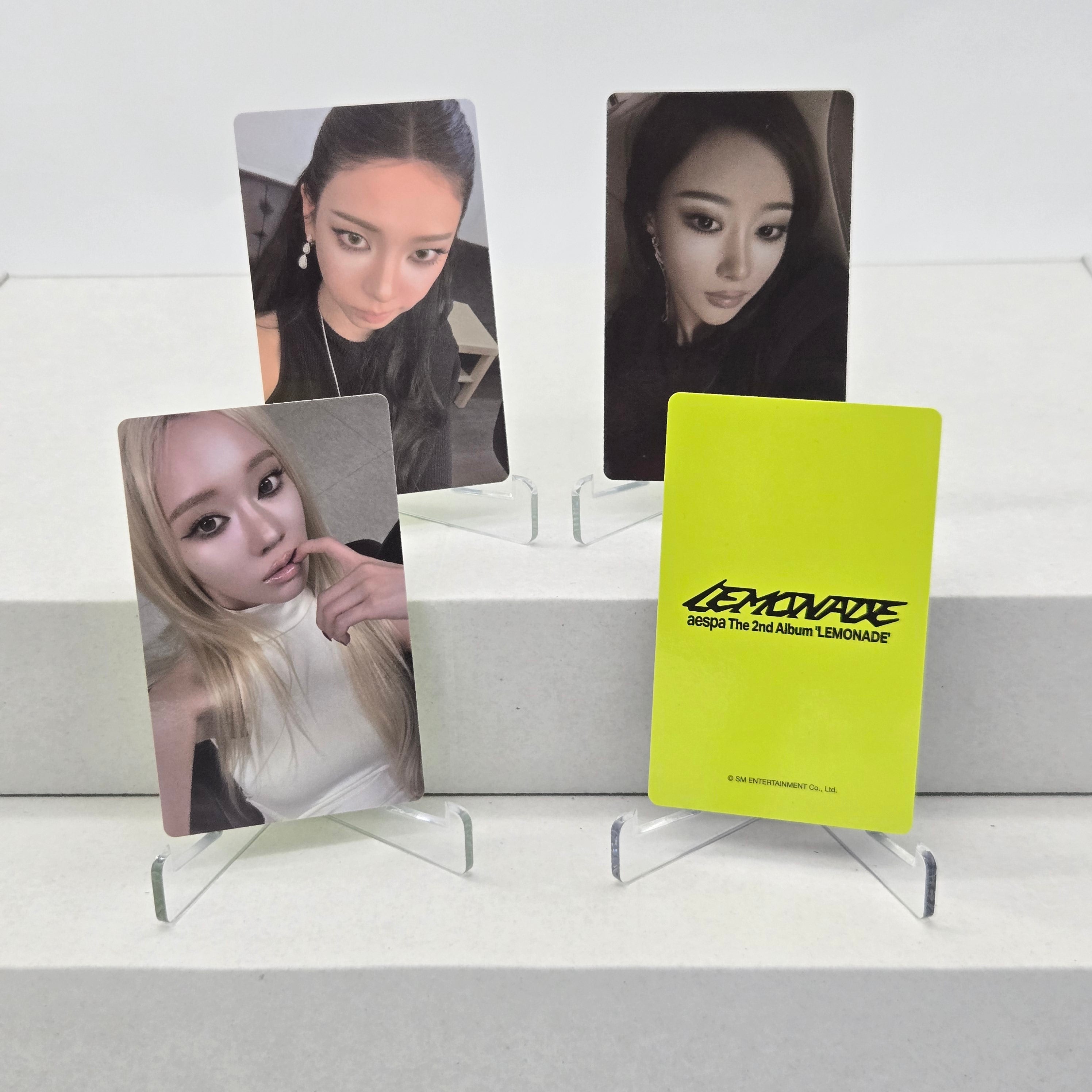AESPA - The 2nd Album [LEMONADE] - WEVERSE POB PHOTOCARD