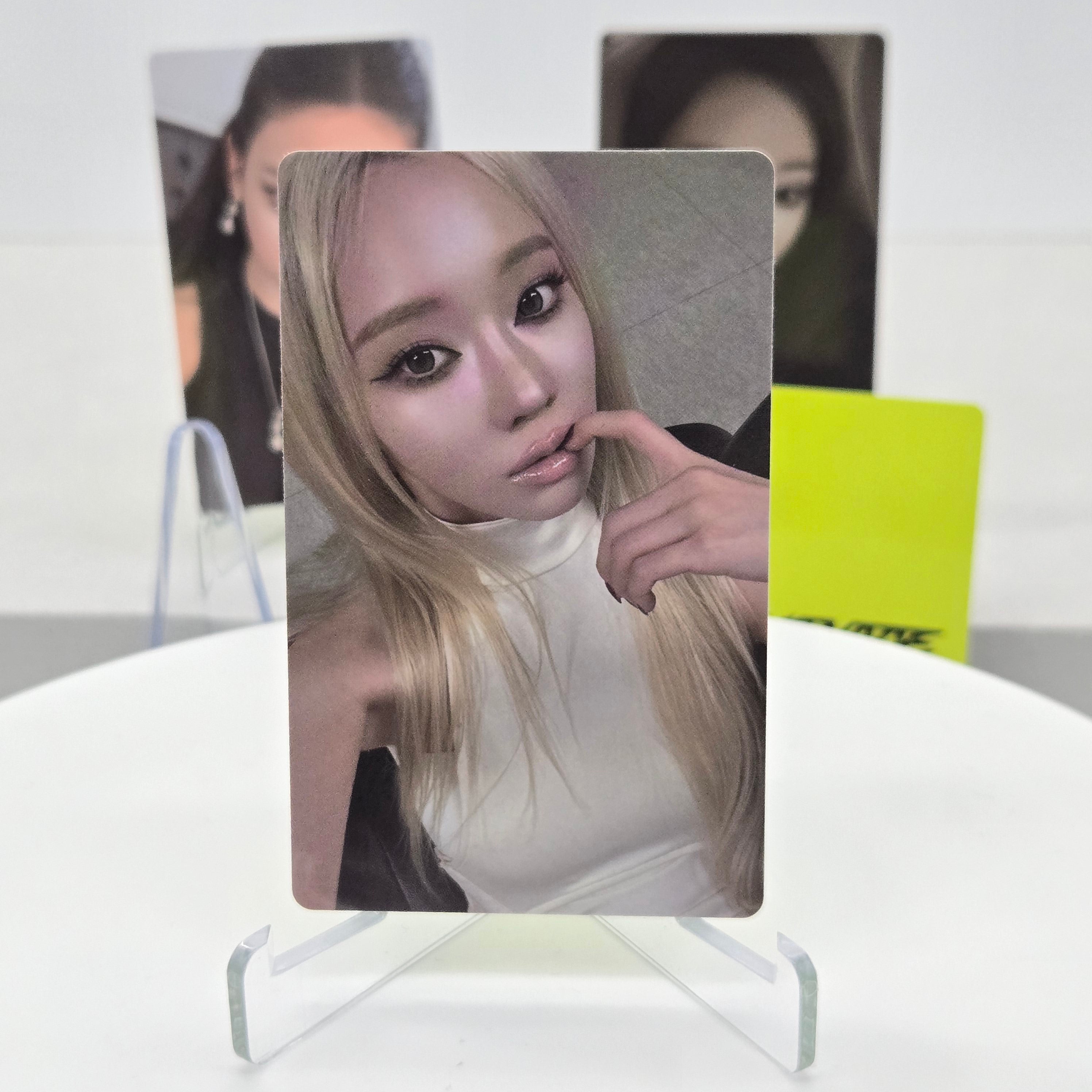 AESPA - The 2nd Album [LEMONADE] - WEVERSE POB PHOTOCARD