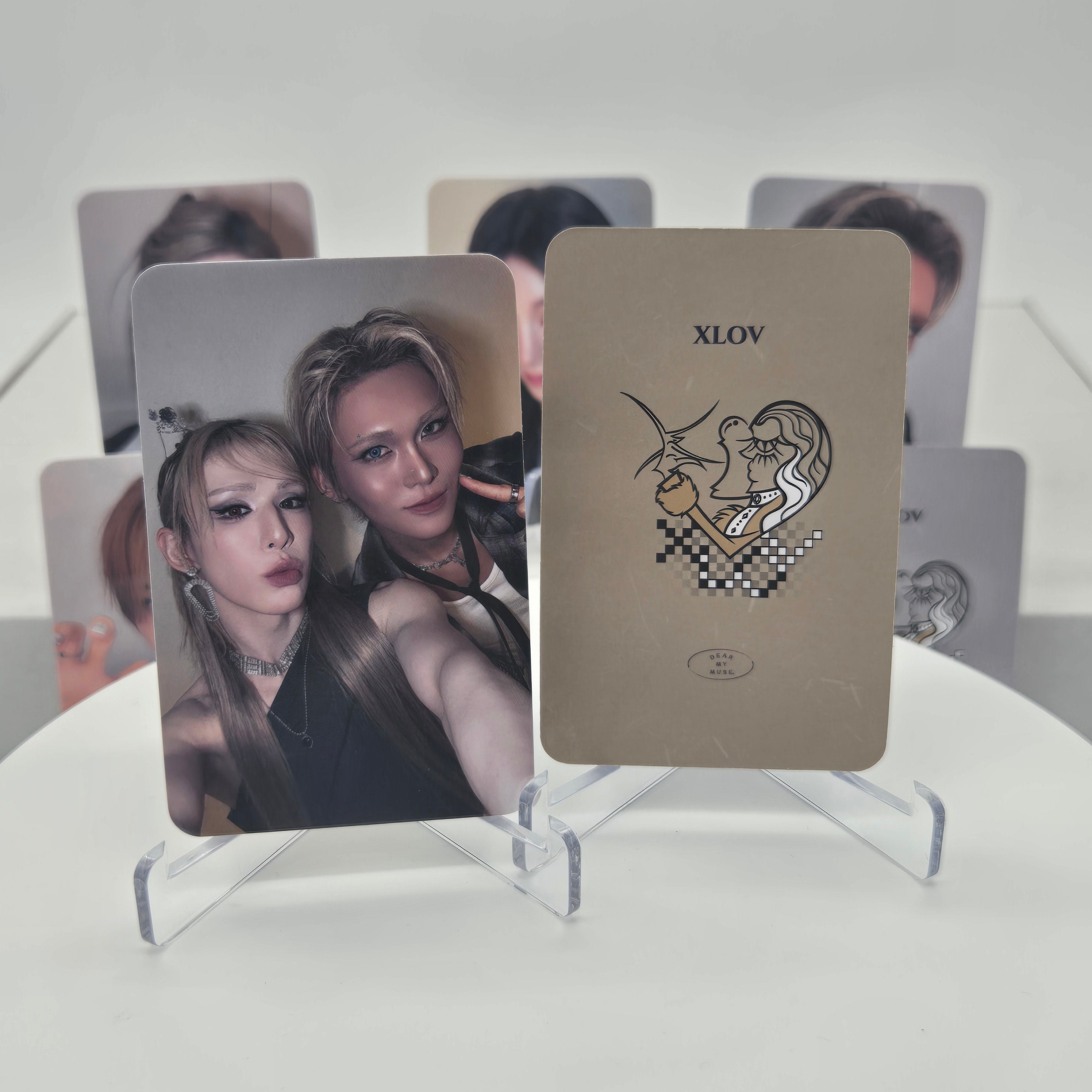 XLOV - 2ND MINI ALBUM [I,GOD] - DEARMYMUSE (DMM) POB PHOTOCARD