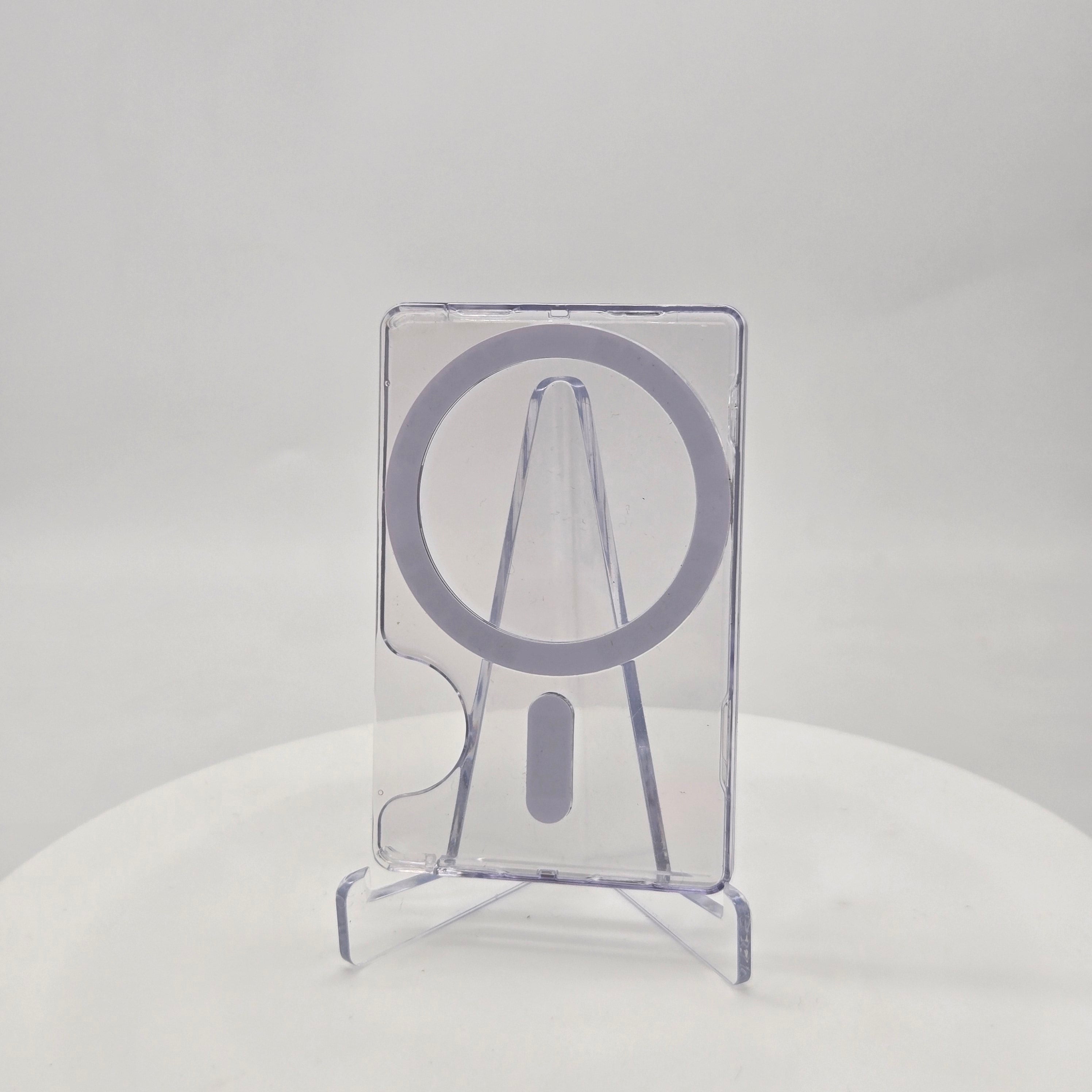 CLEAR MAGNETIC CARD HOLDER