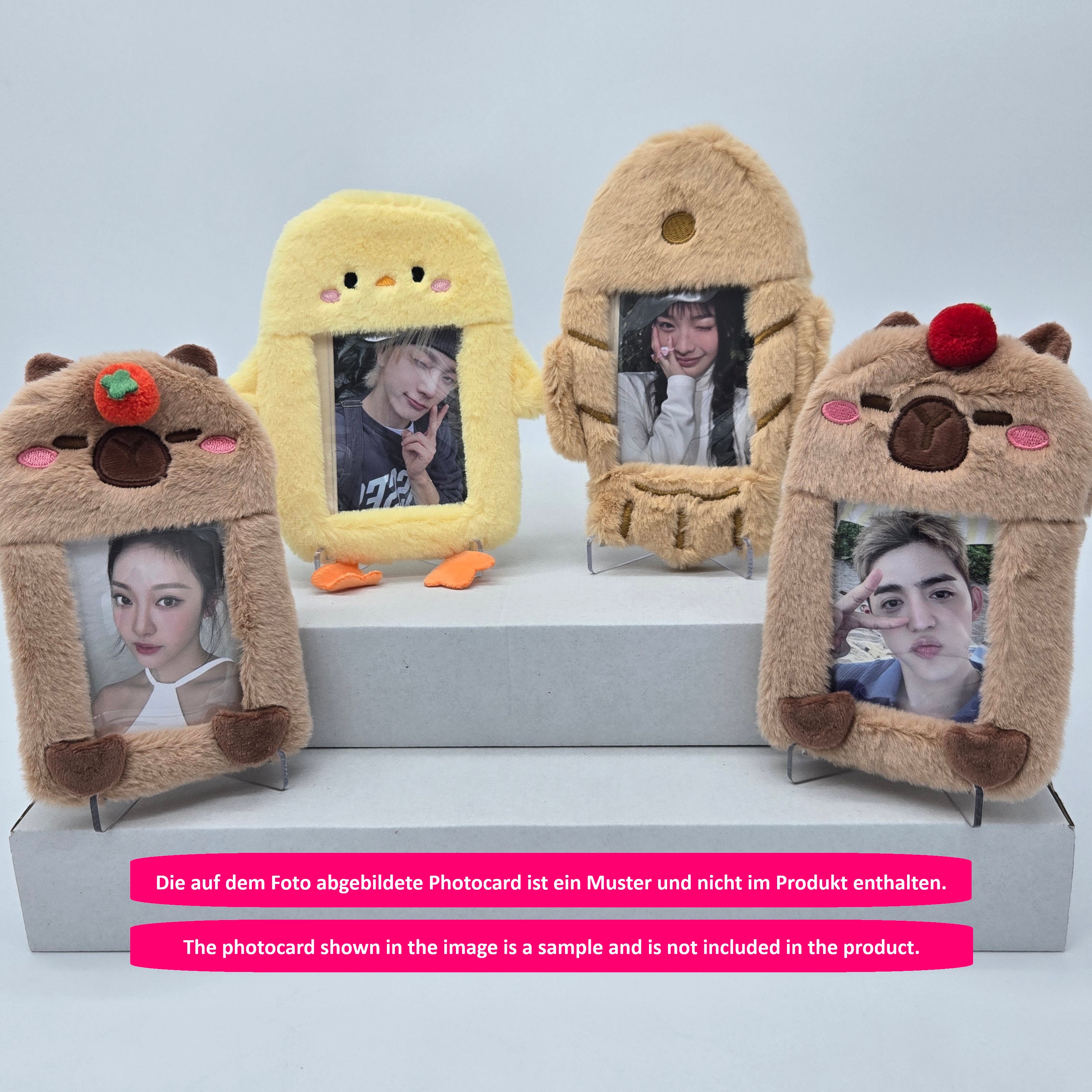 PLUSH PHOTOCARD HOLDER