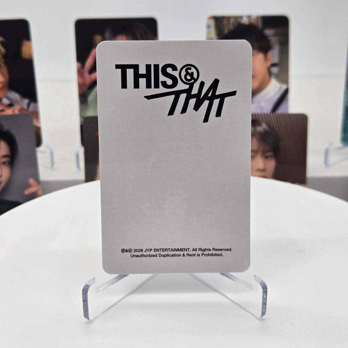 STRAY KIDS - THIS & THAT - SOUNDWAVE POB PHOTOCARD