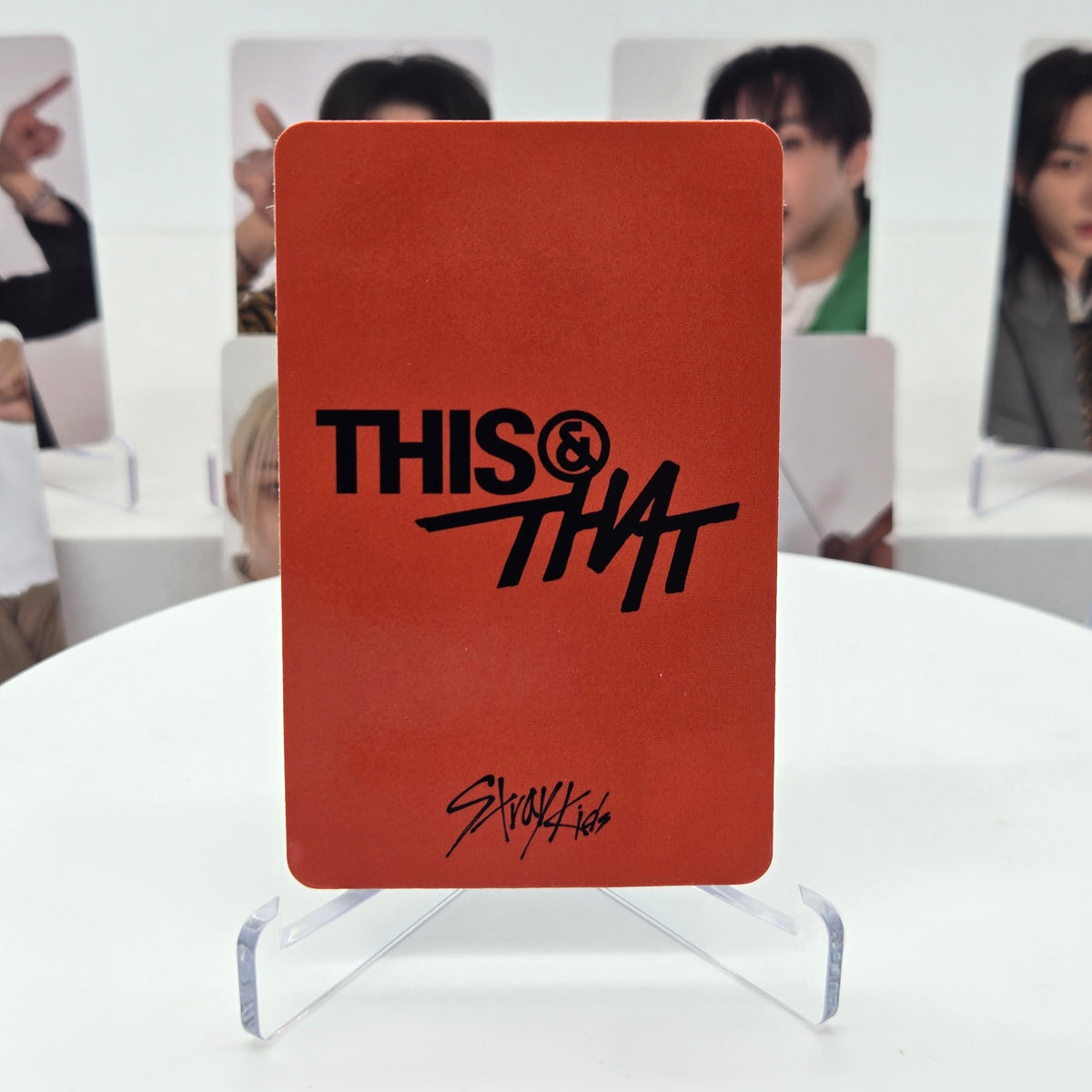 STRAY KIDS - THIS & THAT - APPLEMUSIC POB PHOTOCARD