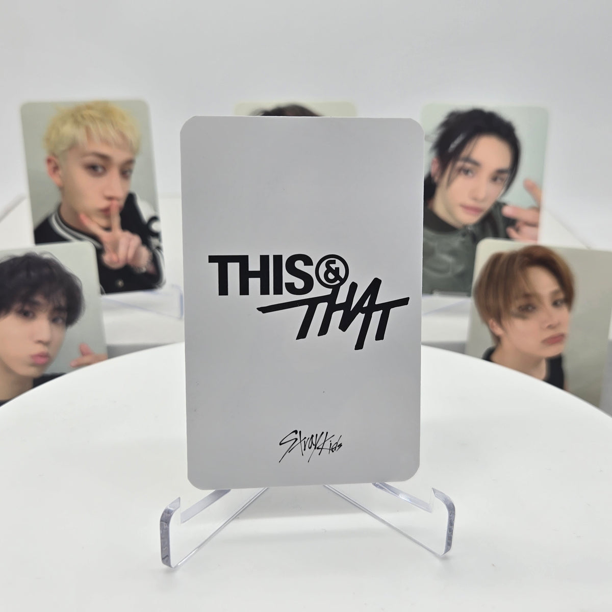 STRAY KIDS - THIS & THAT - MUSIC KOREA POB PHOTOCARD