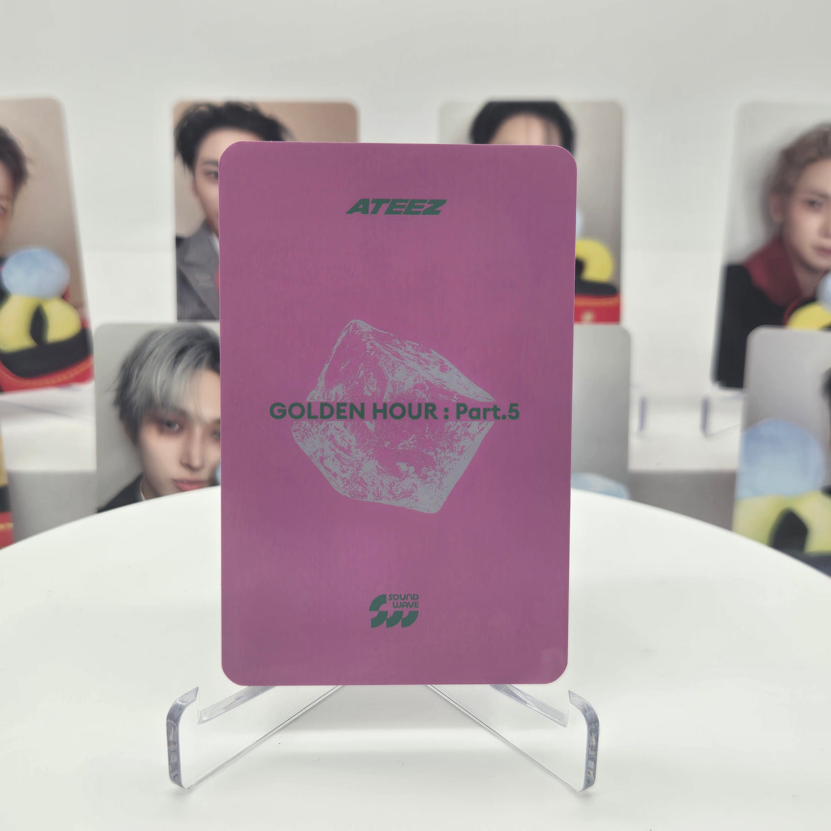 ATEEZ - GOLDEN HOUR : PART.5 - SOUNDWAVE POB PHOTOCARD (STANDARD VER.)