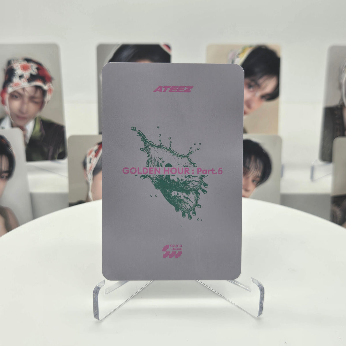 ATEEZ - GOLDEN HOUR : PART.5 - SOUNDWAVE POB PHOTOCARD (DIGIPACK VER.)