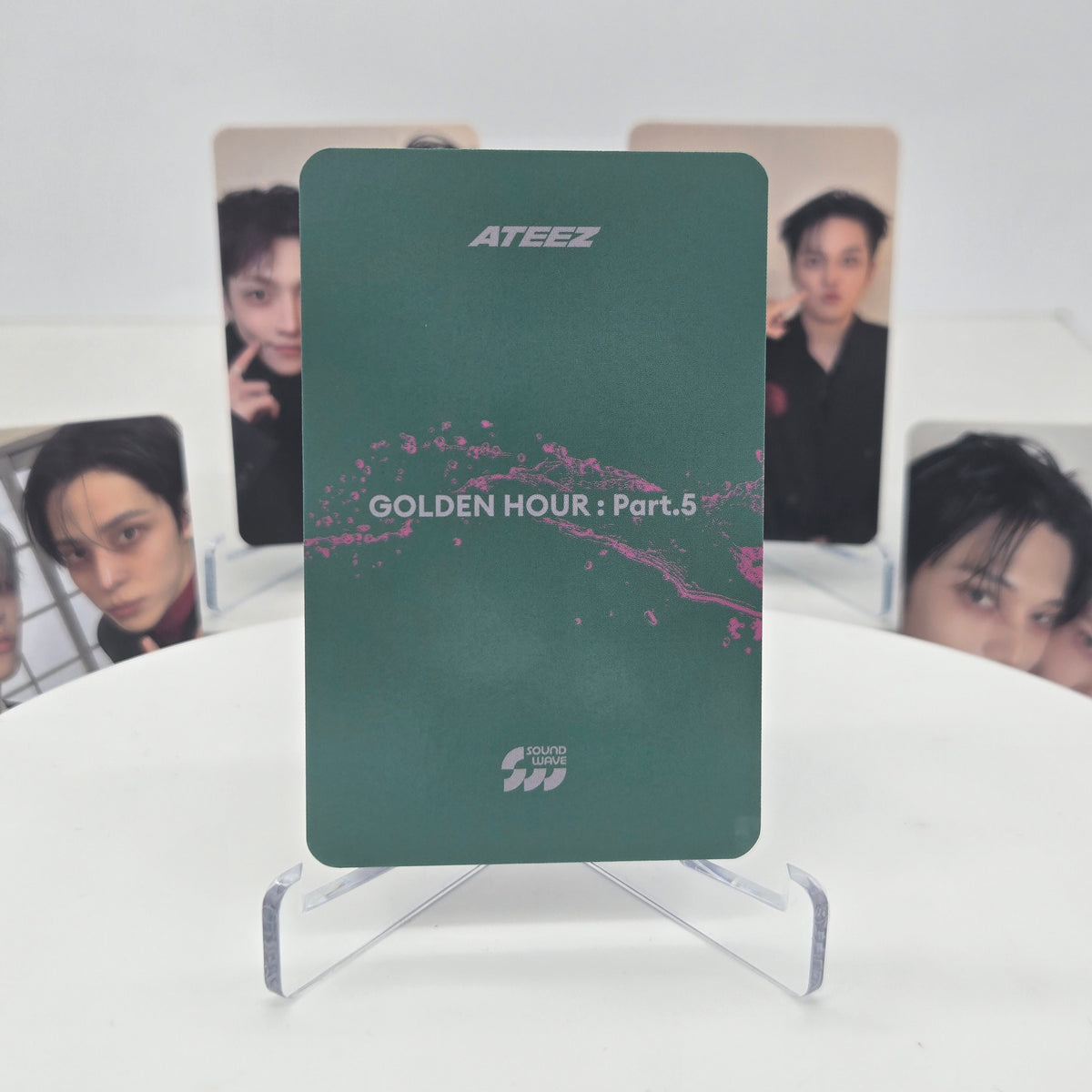 ATEEZ - GOLDEN HOUR : PART.5 - SOUNDWAVE POB PHOTOCARD (DIGIPACK UNIT VER.)