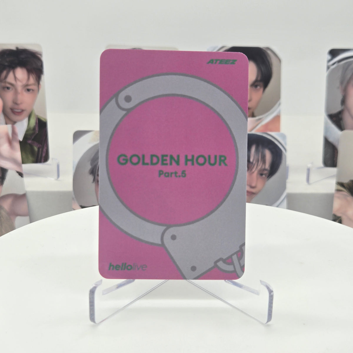 ATEEZ - GOLDEN HOUR : PART.5 - HELLOLIVE POB PHOTOCARD (DIGIPACK VER.)