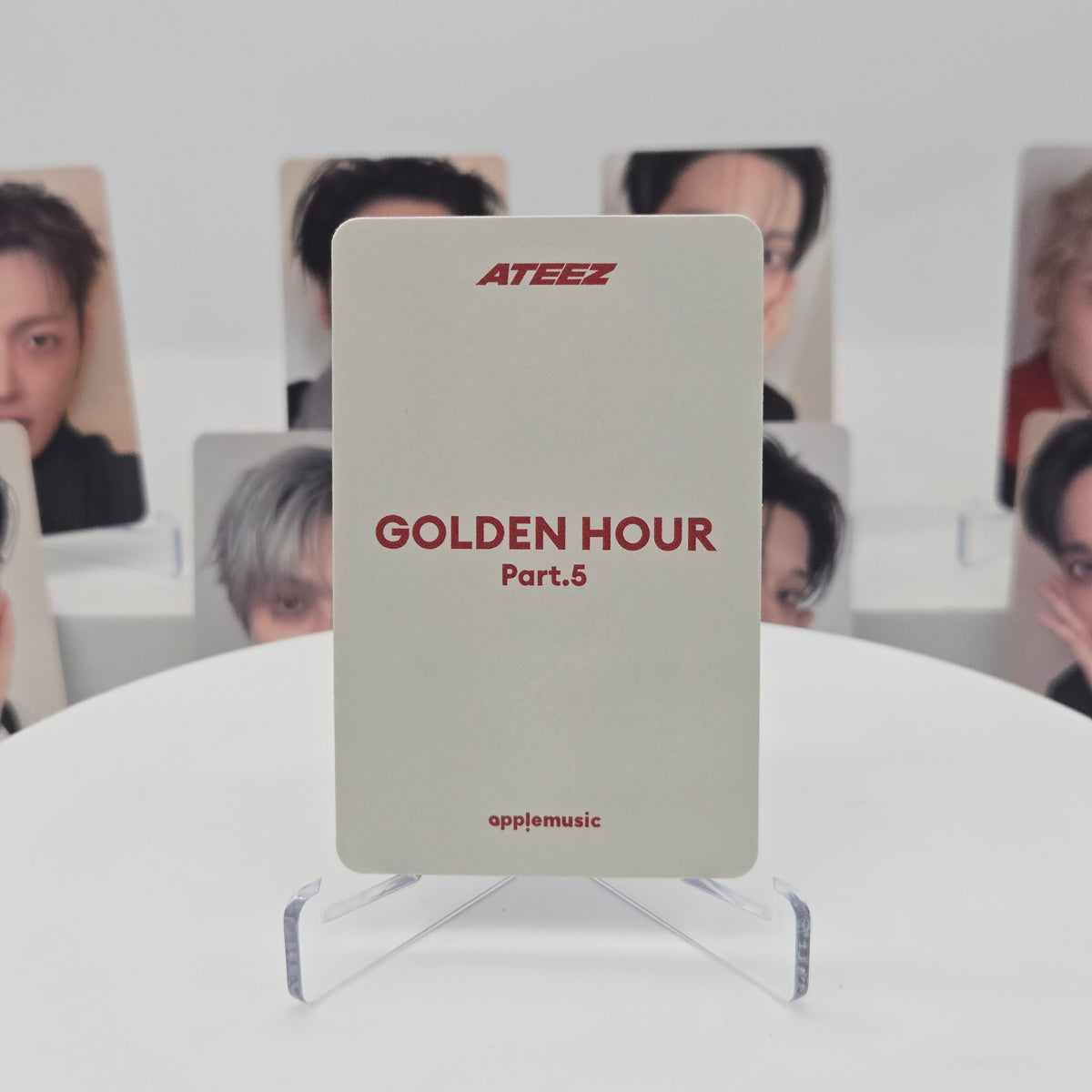 ATEEZ - GOLDEN HOUR : PART.5 - APPLEMUSIC POB PHOTOCARD (STANDARD VER.)