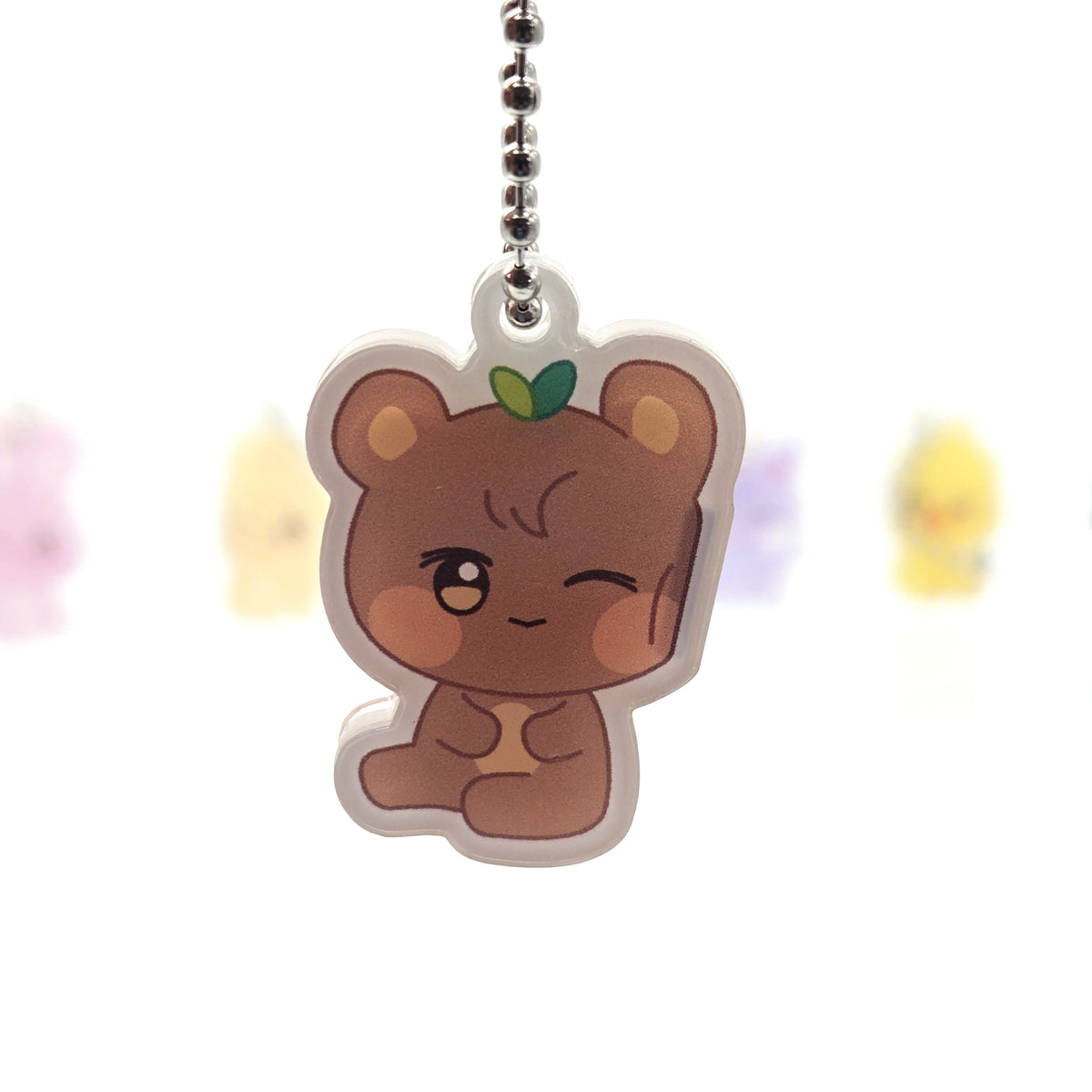 ATEEZ - GOLDEN HOUR : PART.5 - SOUNDWAVE POB ACRYLIC MAGNET KEYRING