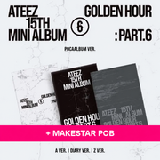 ATEEZ - [GOLDEN HOUR : Part.6] POCAALBUM + MAKESTAR POB