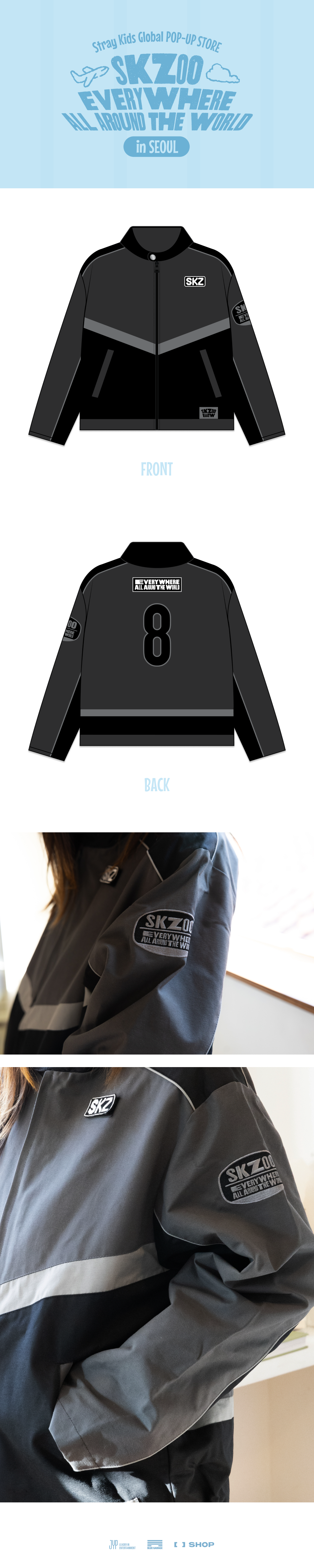 STRAY KIDS - RACING JACKET SEOUL Ver.  [SKZOO Everywhere All Around The World]