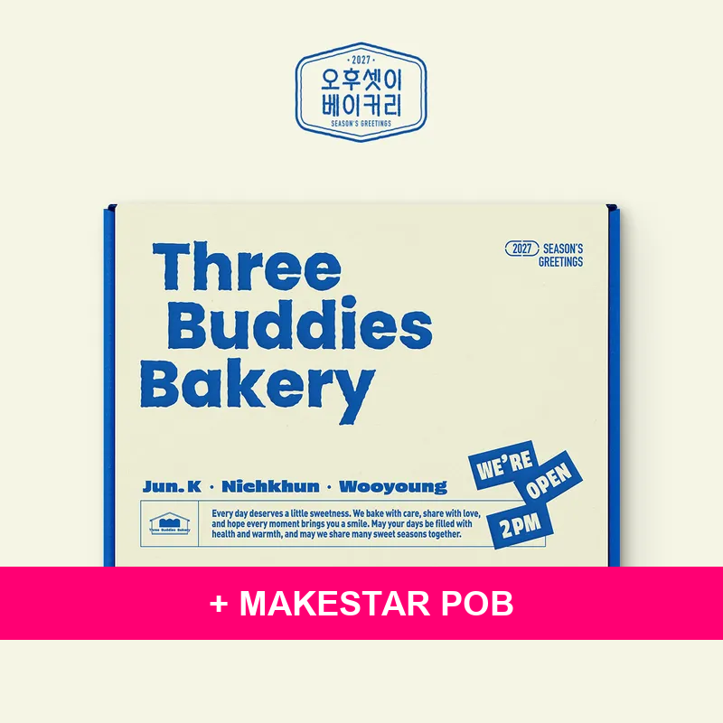 2PM - 2027 Season's Greetings [Three Buddies Bakery] + MAKESTAR POB (22-6C14-203) - image 1 - POB cover