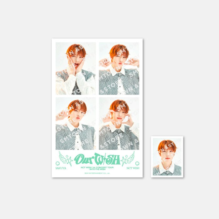 [PRE-ORDER] NCT WISH -  4 CUT + ID PHOTO SET [1st CONCERT TOUR 'INTO THE WISH : Our WISH' MD]